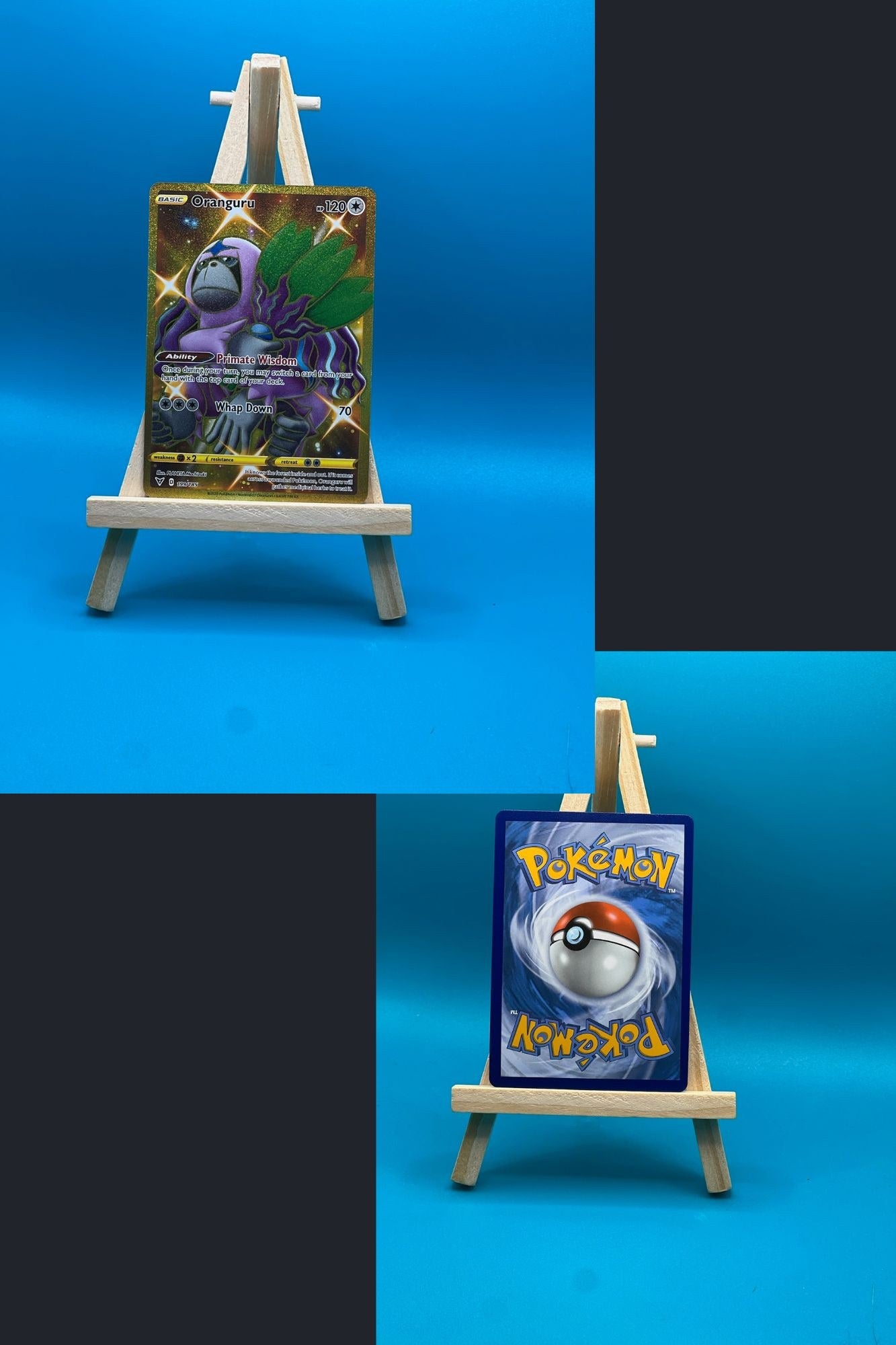 Kommandutan VIV 199 Farbenschock Pokémon Karte Englisch Near Mint