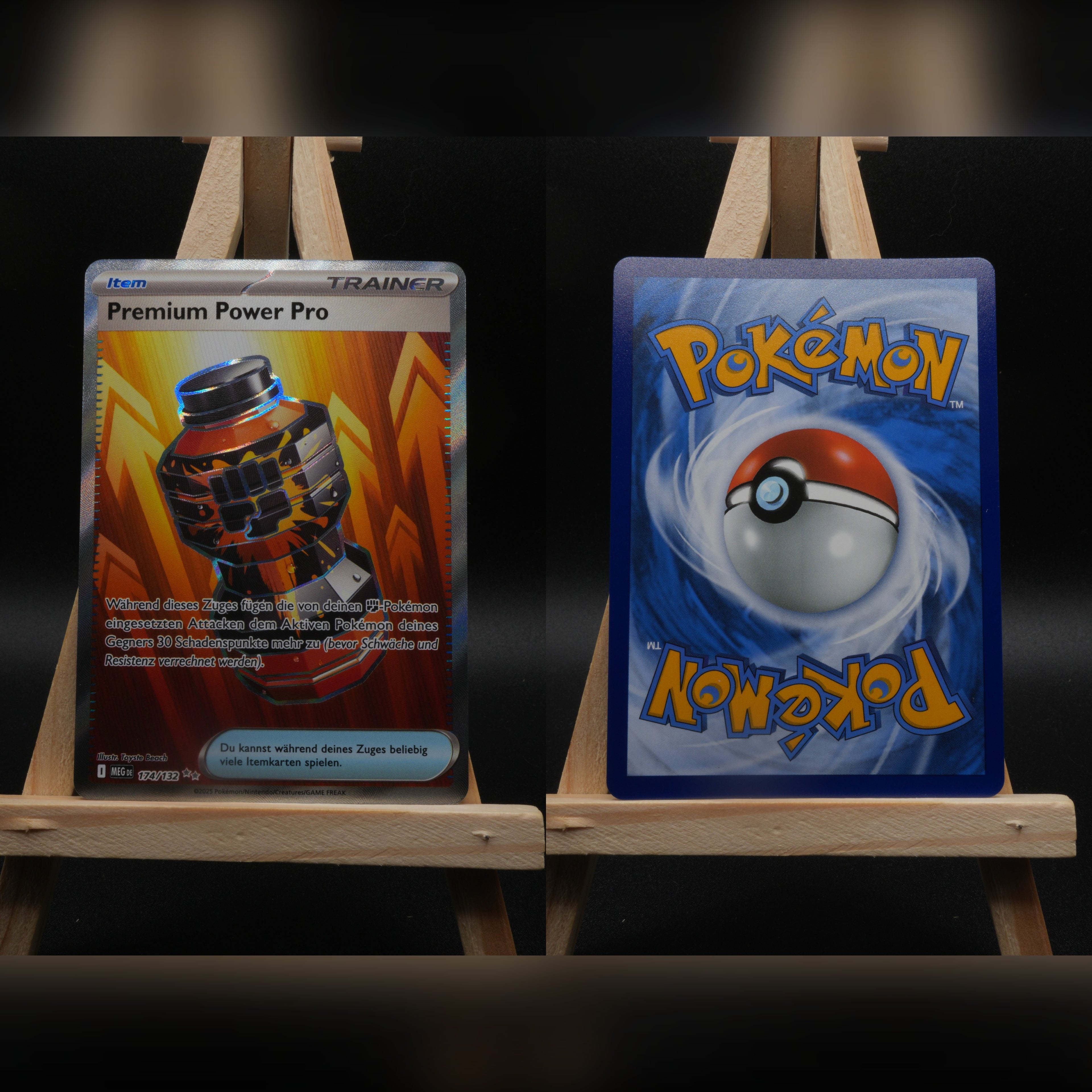 Premium Power Pro MEG 174 Mega-Entwicklung Pokémon Karte Deutsch Near Mint