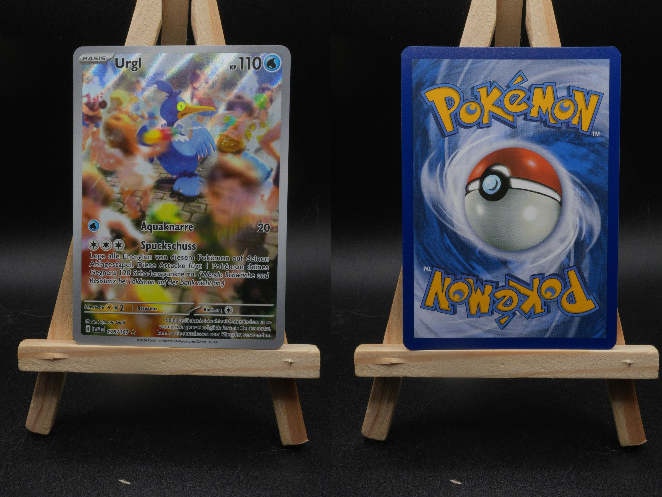 Urgl TWM 176 Maskerade im Zwielicht Pokémon Karte Deutsch Near Mint