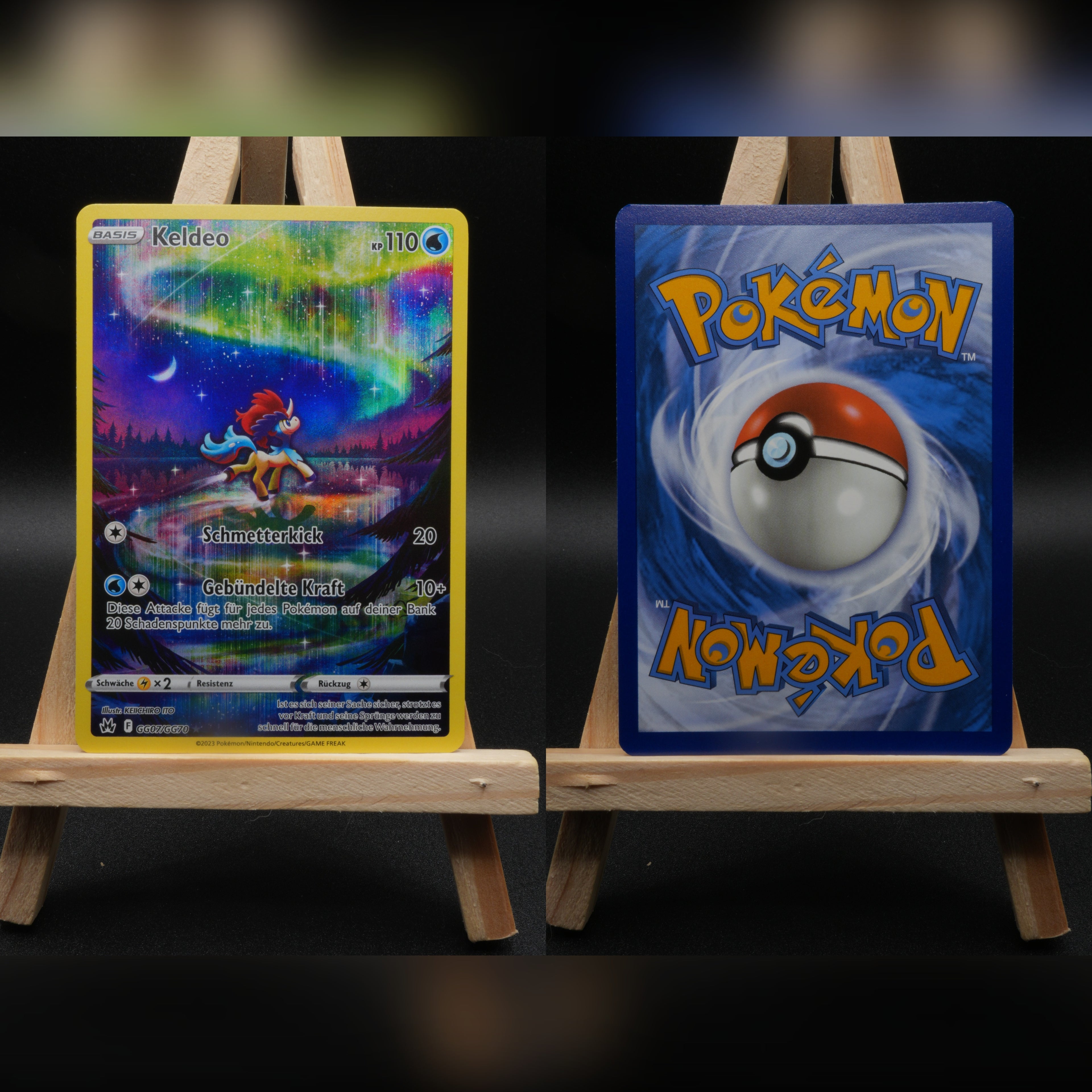 Keldeo CRZ GG07 Zenit der Könige Pokémon Karte Deutsch Near Mint