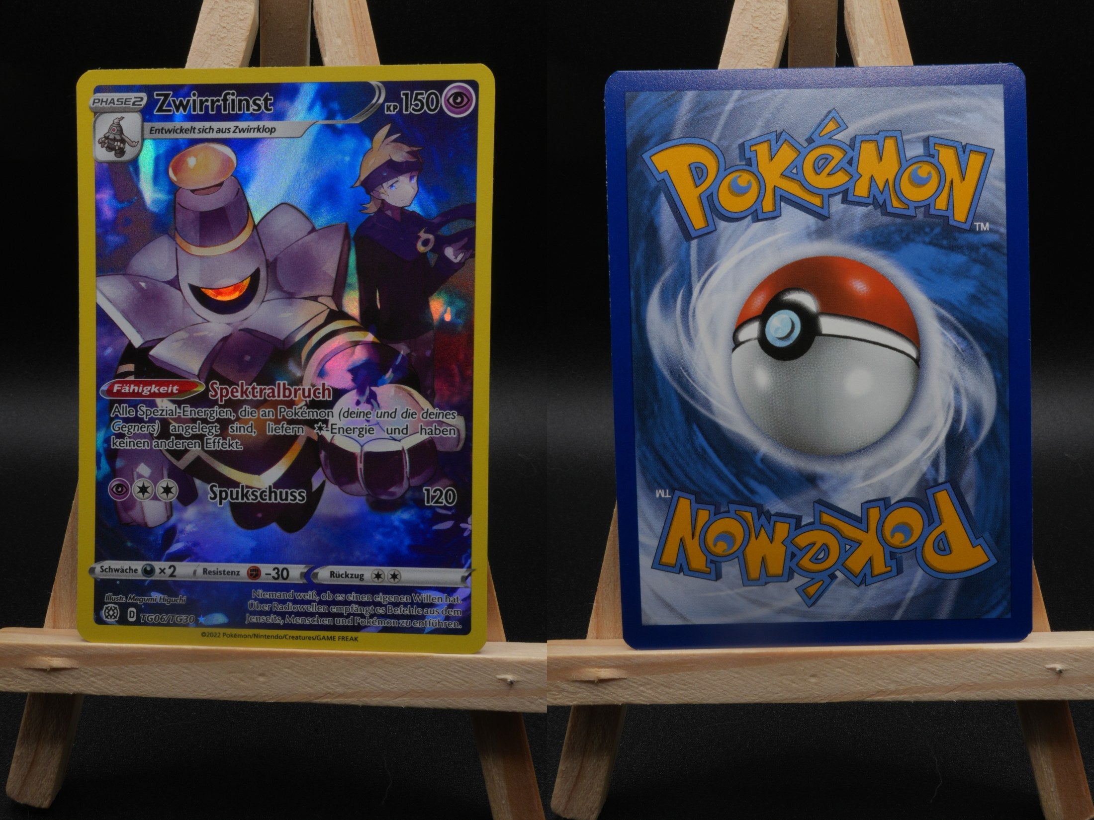 Zwirrfinst BRS TG06 Strahlende Sterne Pokémon Karte Deutsch Near Mint