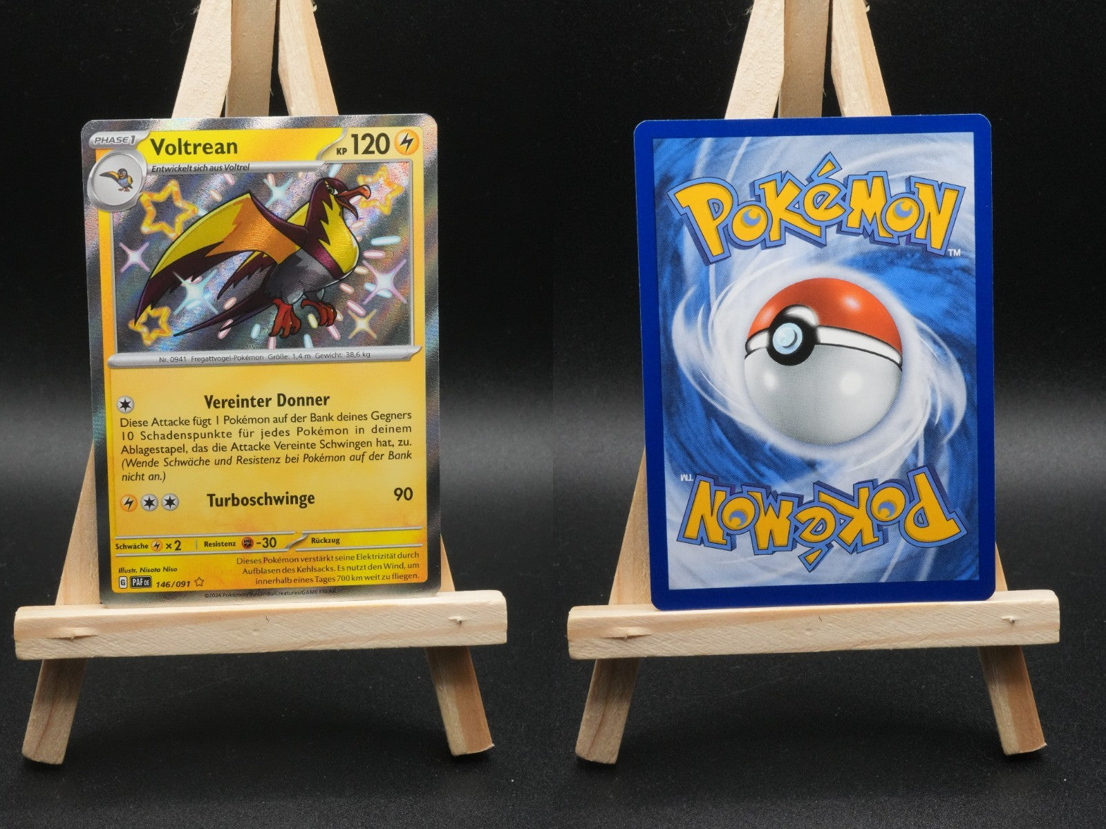 Voltrean PAF 146 Paldeas Schicksale Pokémon Karte Deutsch Near Mint