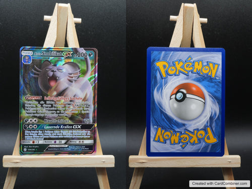 Alolan Persian GX CEC 129 Welten im Wandel Pokémon Karte Deutsch Near Mint