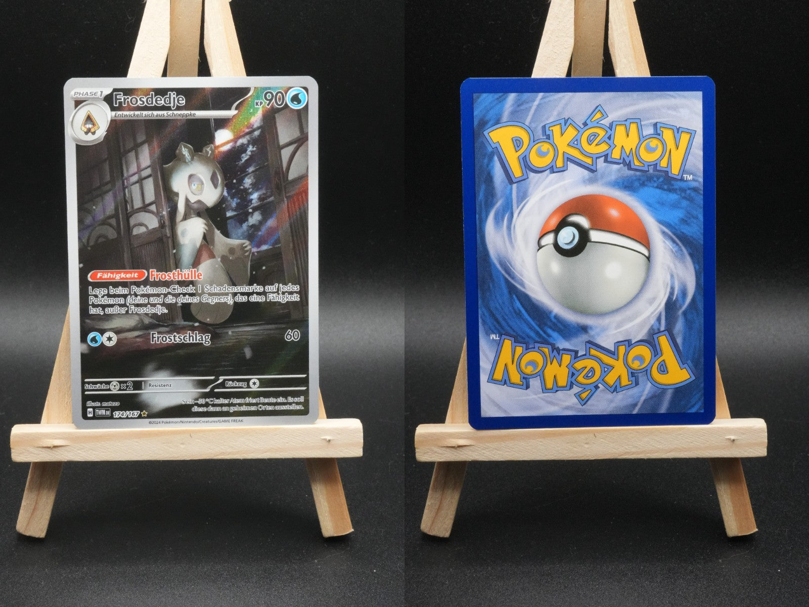 Frosdedje TWM 174 Maskerade im Zwielicht Pokémon Karte Deutsch Near Mint