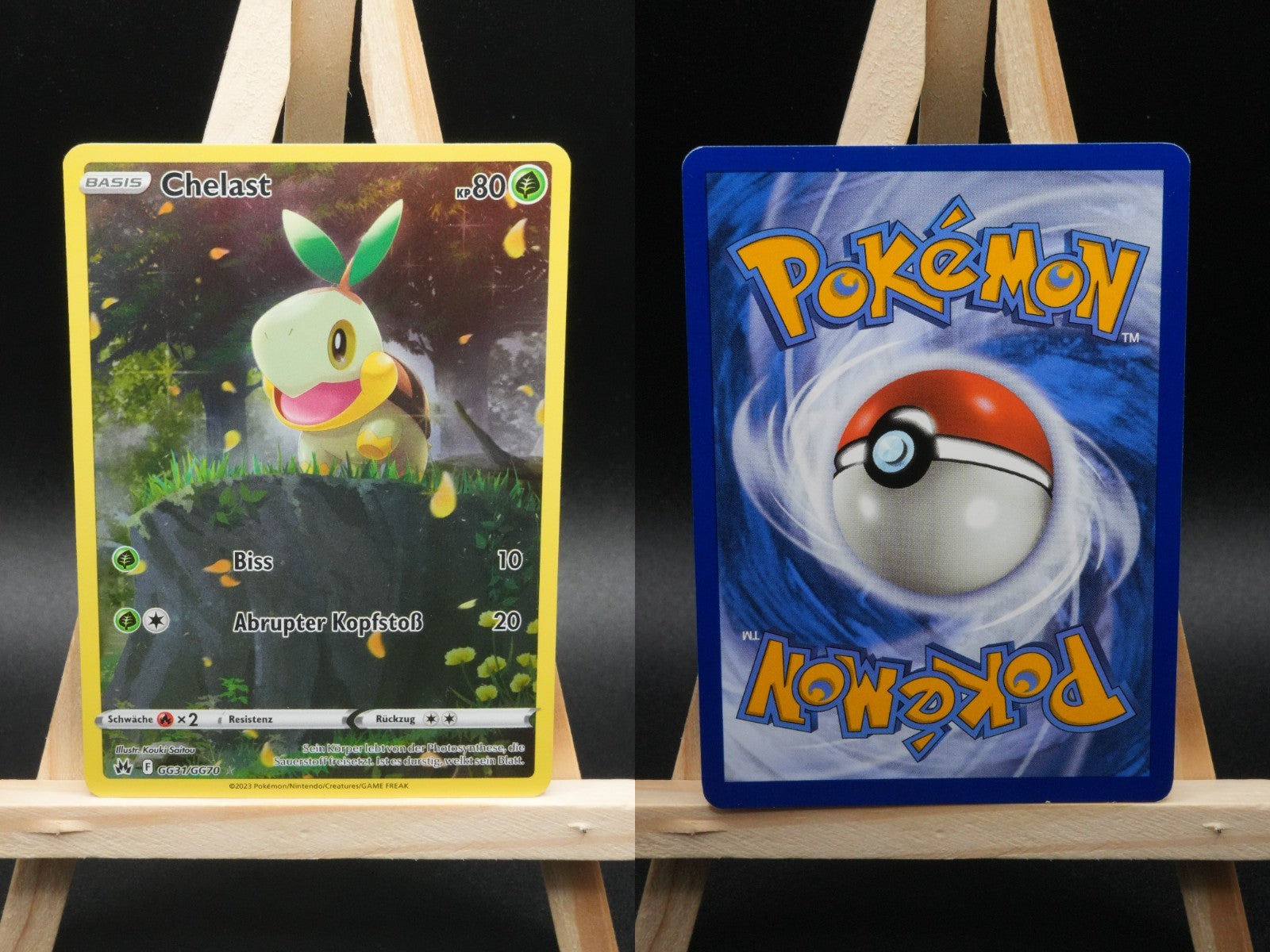 Chelast GG31/GG70 Illustration Rare Zenit der Könige DE NM Pokémon