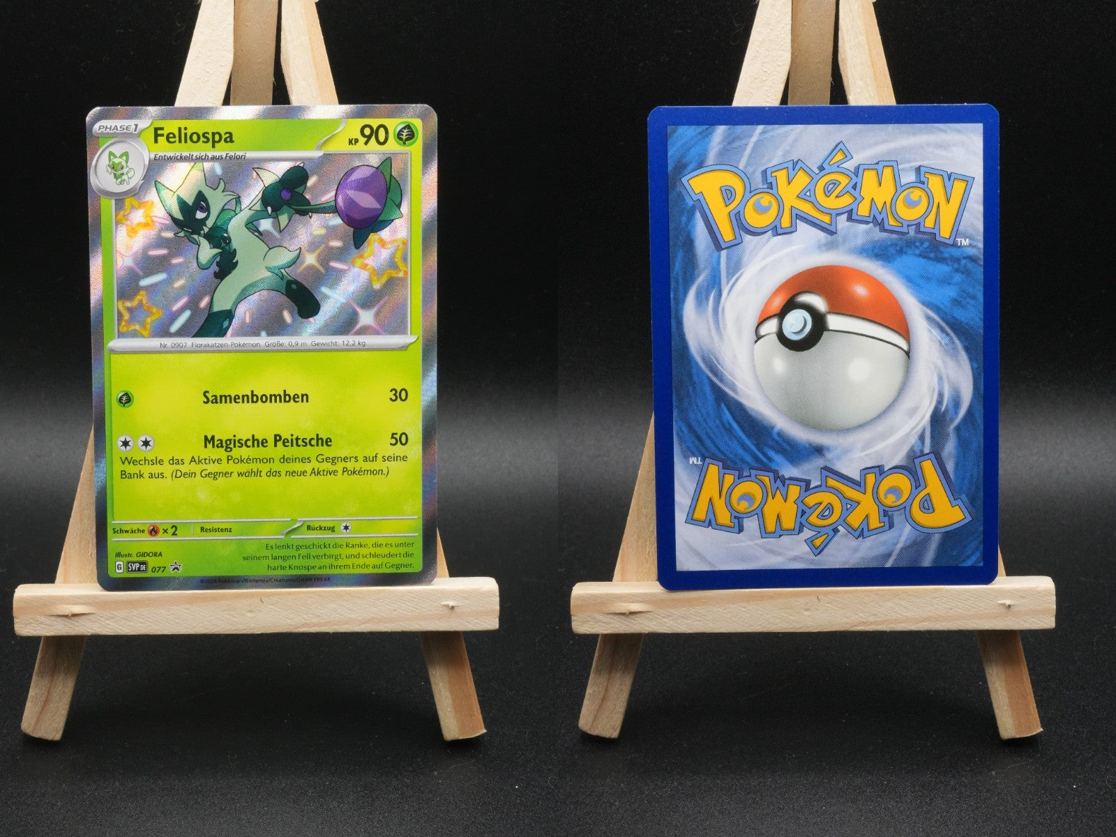 Feliospa SVP 077 SV Black Star Promos Pokémon Karte Deutsch Near Mint