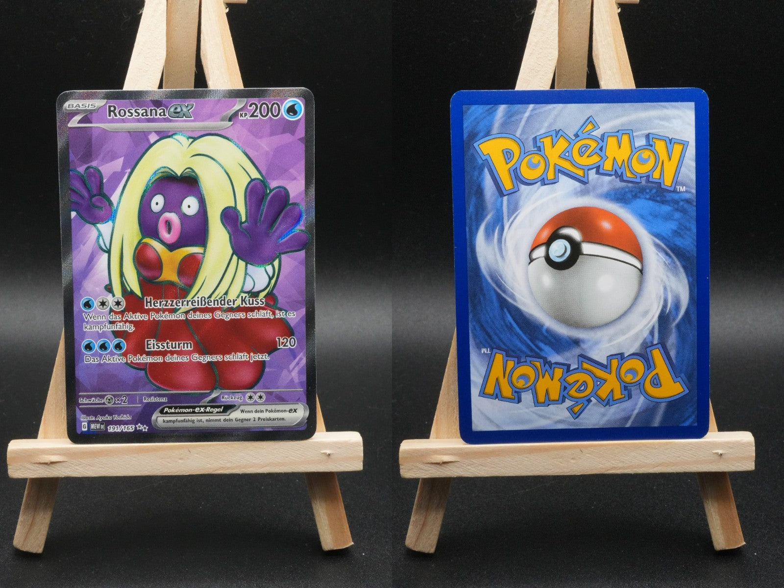 Rossana ex MEW 191 151 Pokémon Karte Deutsch Near Mint