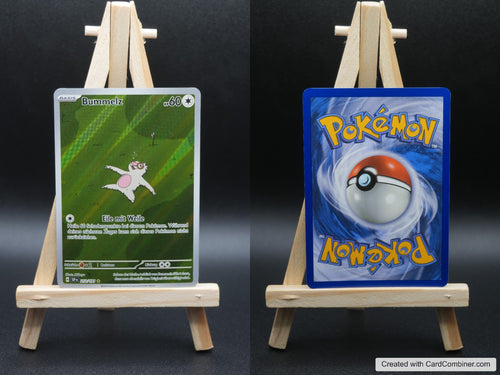 Bummelz SSP 212 Stürmische Funken Pokémon Karte Deutsch Near Mint
