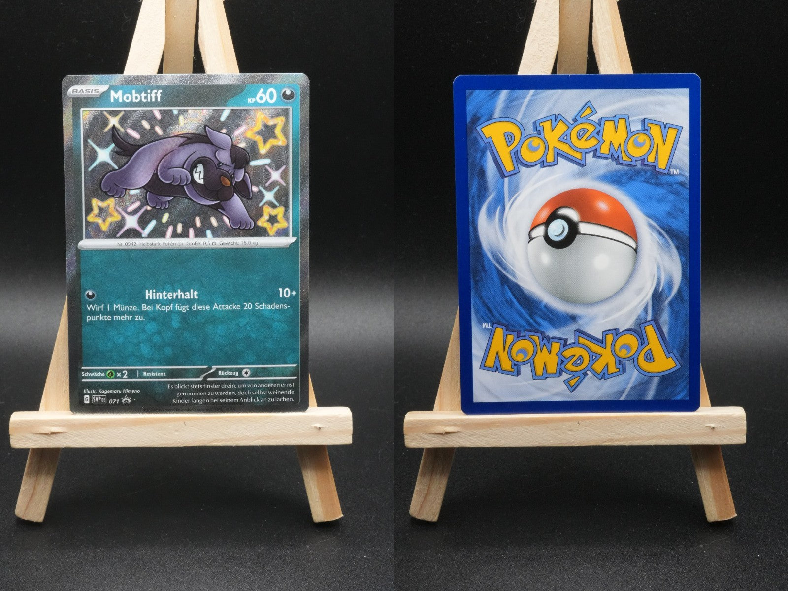 Mobtiff SVP 071 SV Black Star Promos Pokémon Karte Deutsch Near Mint