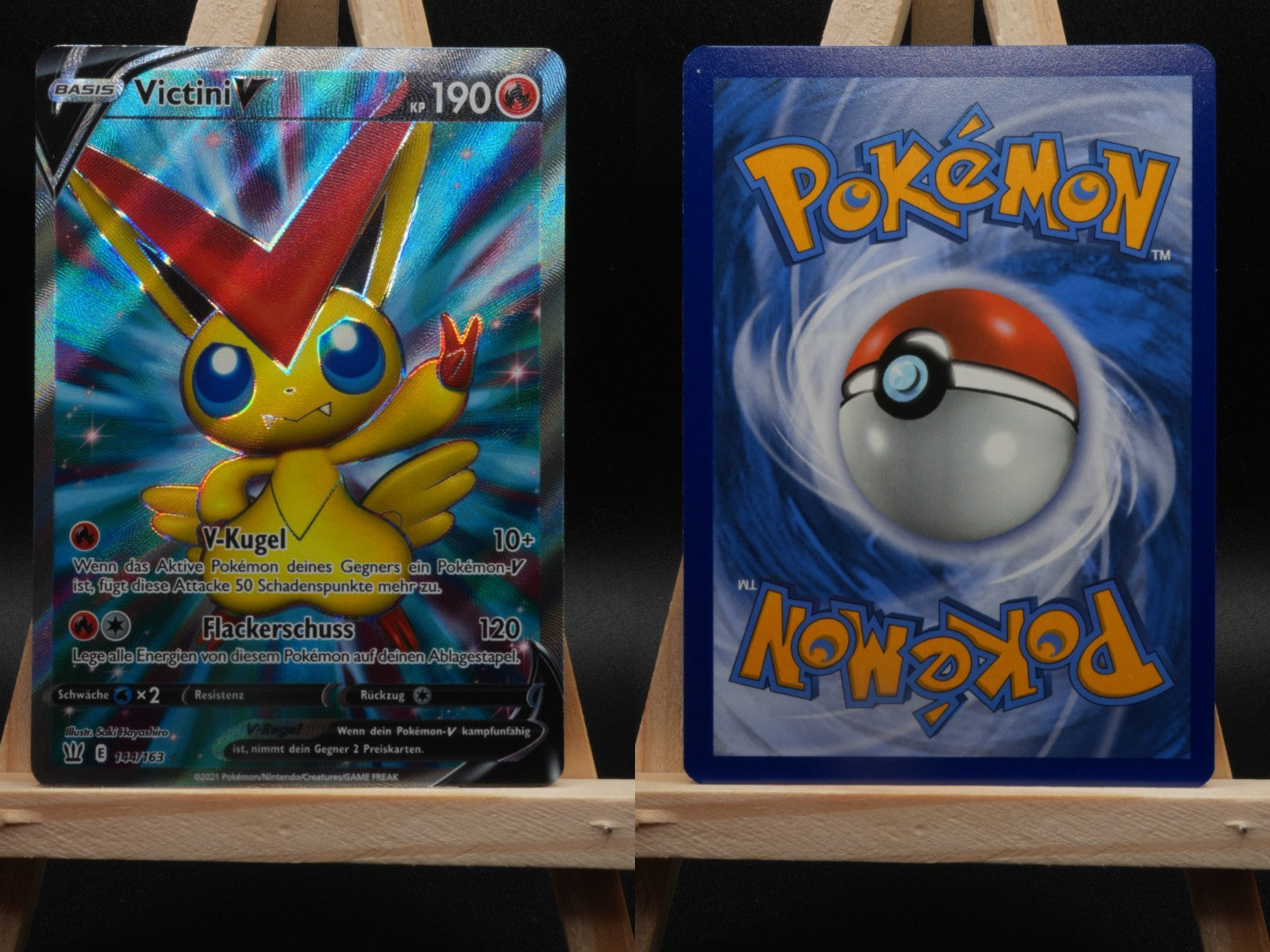 Victini 144/163 Ultra Rare Kampfstile DE NM Pokémon