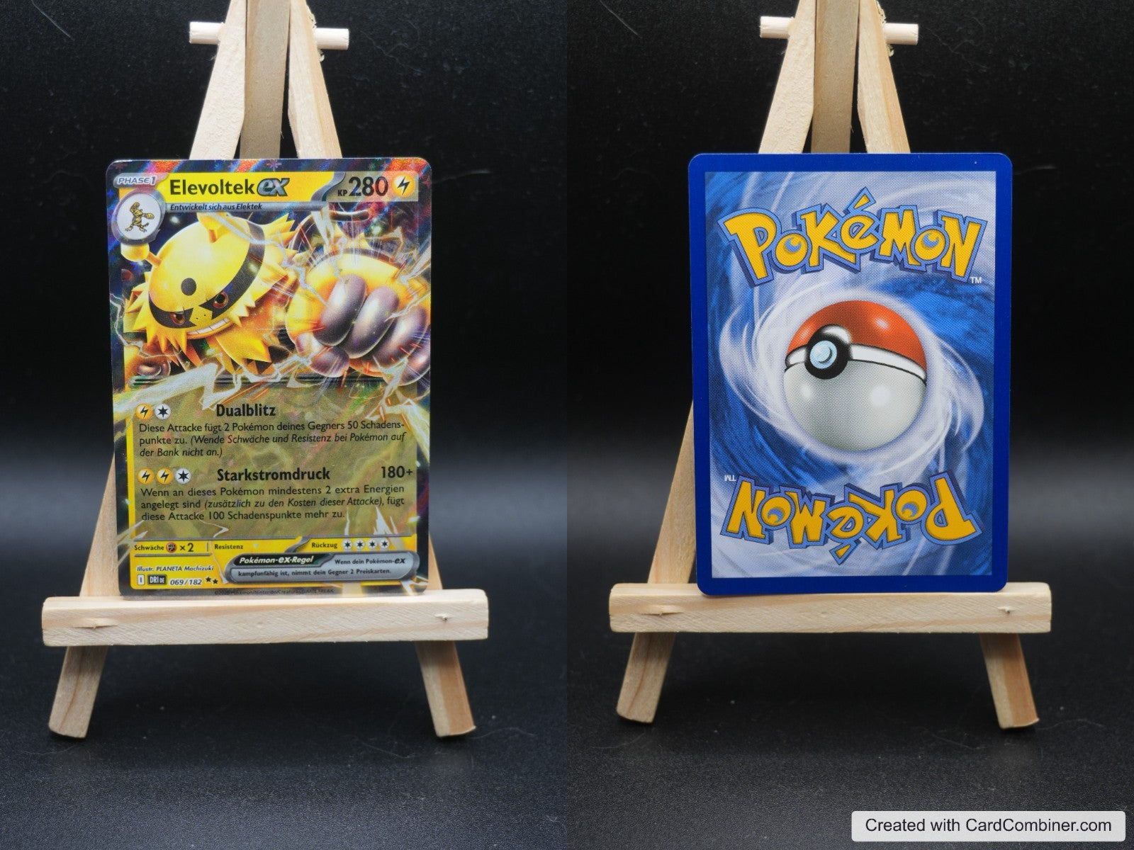 Elevoltek ex DRI 069 Ewige Rivalen Pokémon Karte Deutsch Near Mint