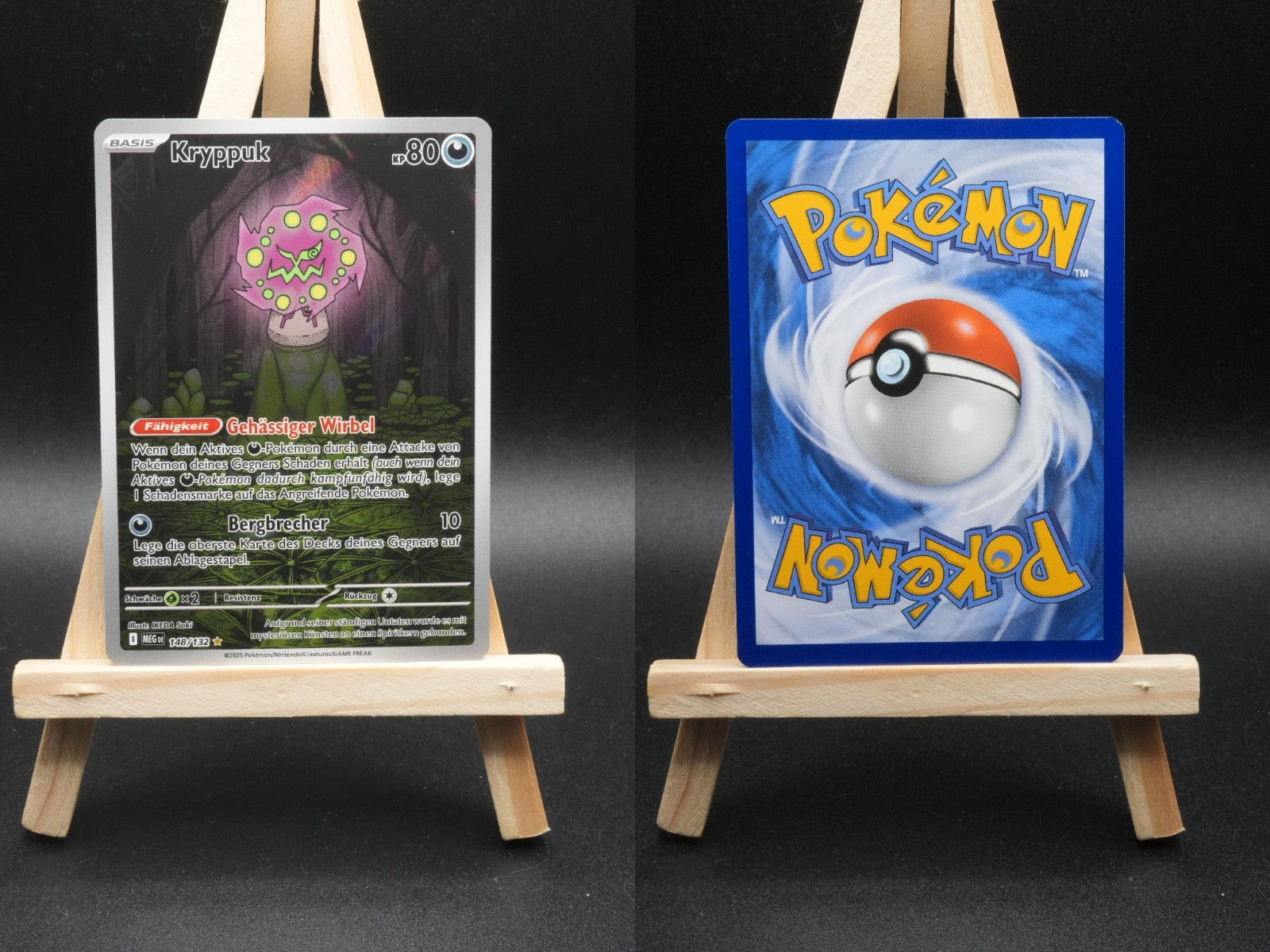 Kryppuk MEG 148 Mega-Entwicklung Pokémon Karte Deutsch Near Mint