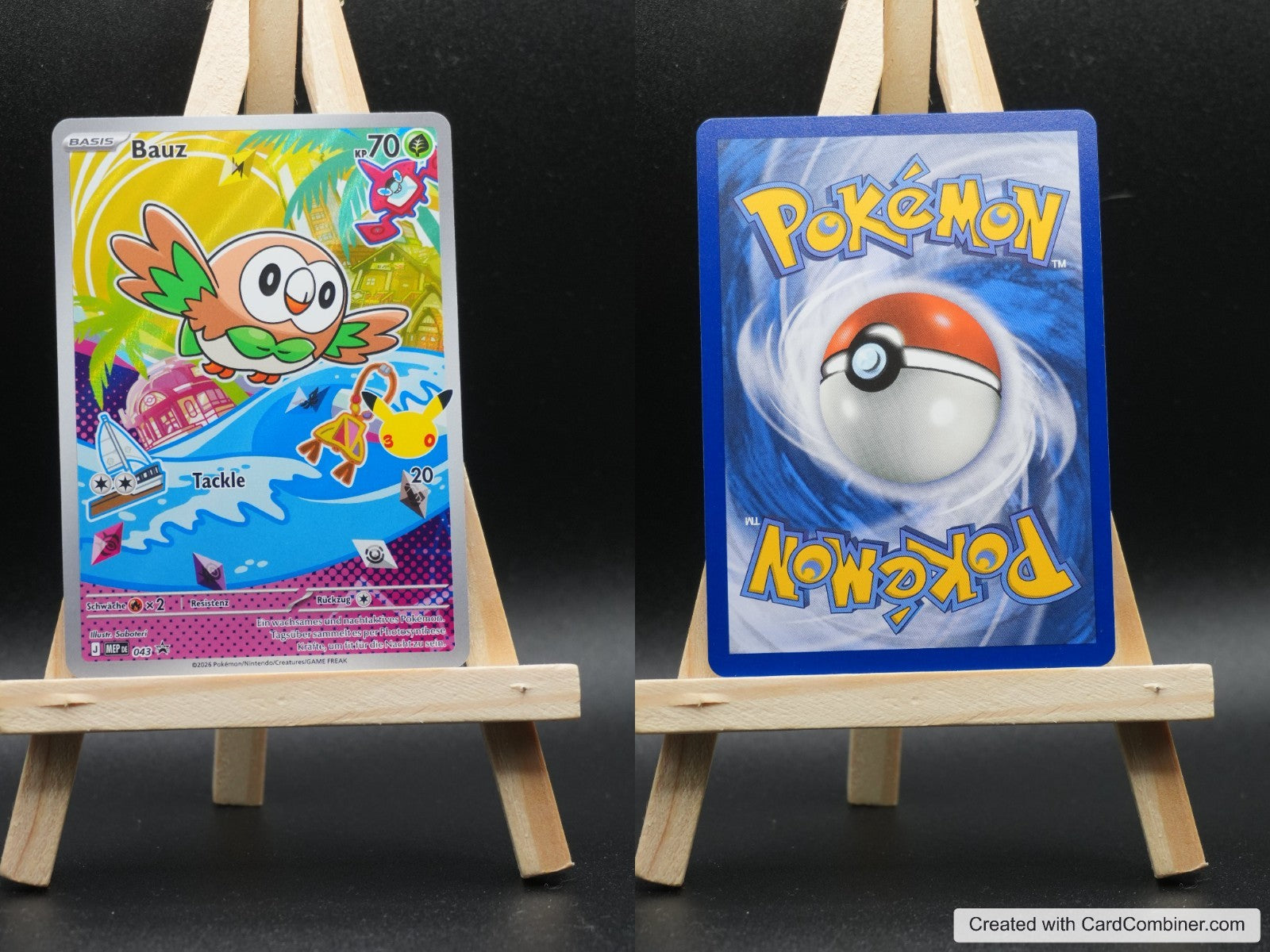Bauz MEP 043 MEP Black Star Promos Pokémon Karte Deutsch Near Mint