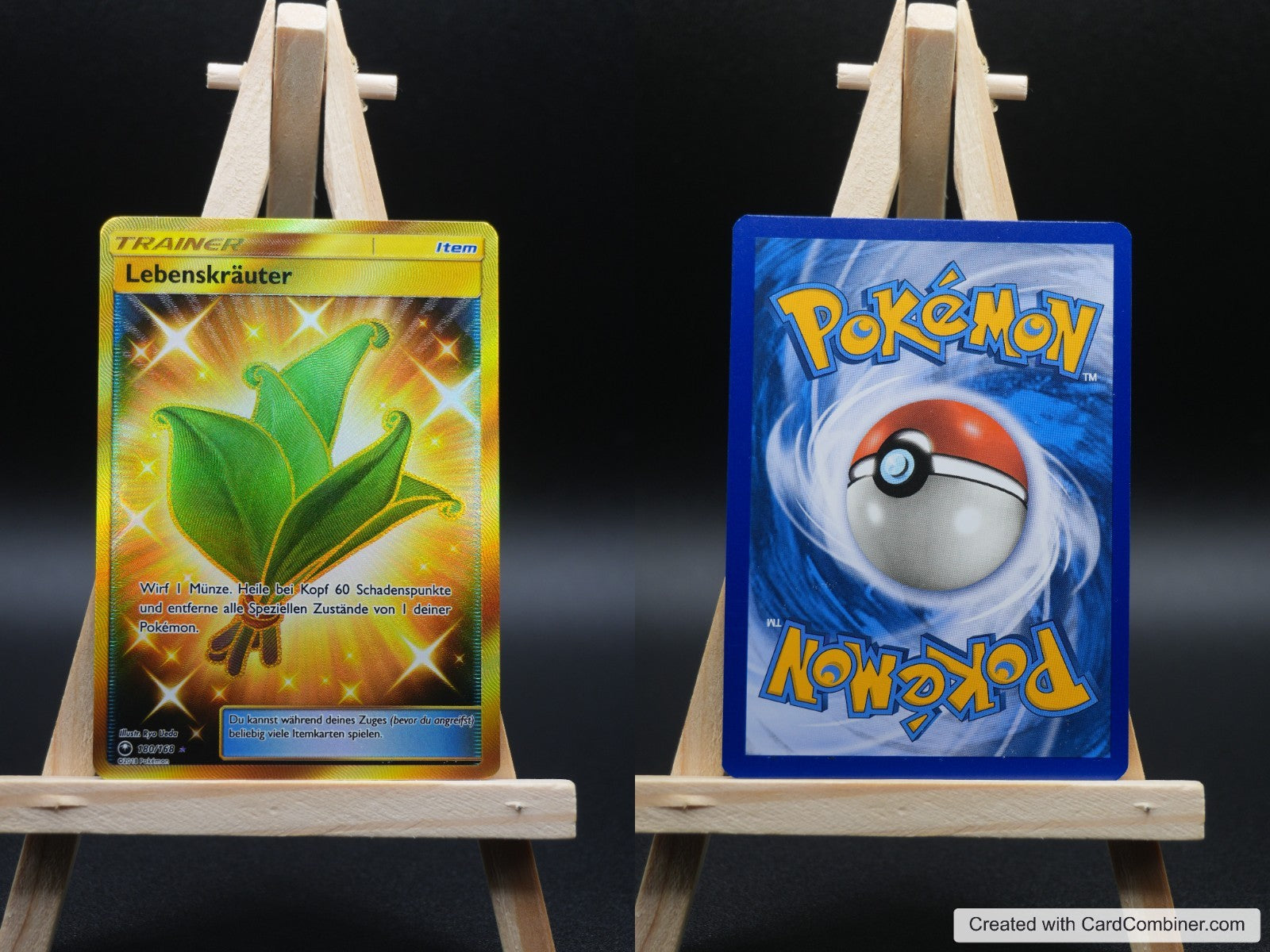 Lebenskräuter CES 180 Sturm am Firmament Pokémon Karte Deutsch Near Mint