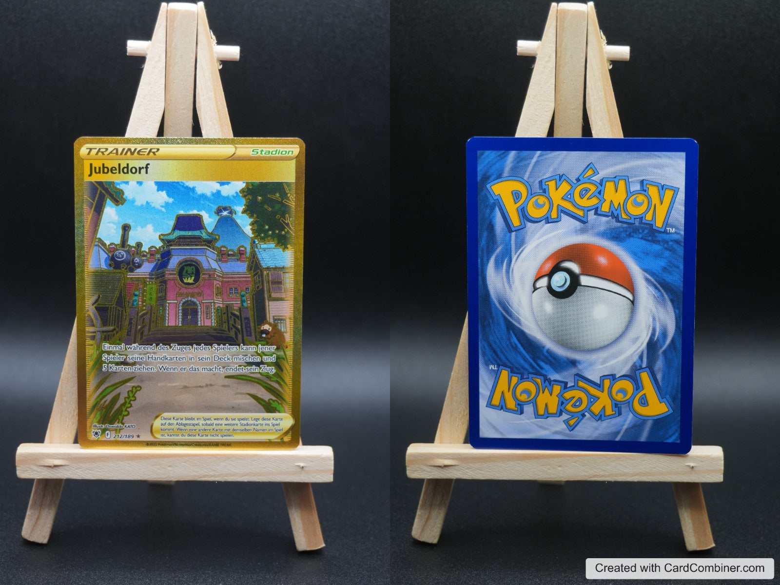 Jubeldorf ASR 212 Astralglanz Pokémon Karte Deutsch Near Mint