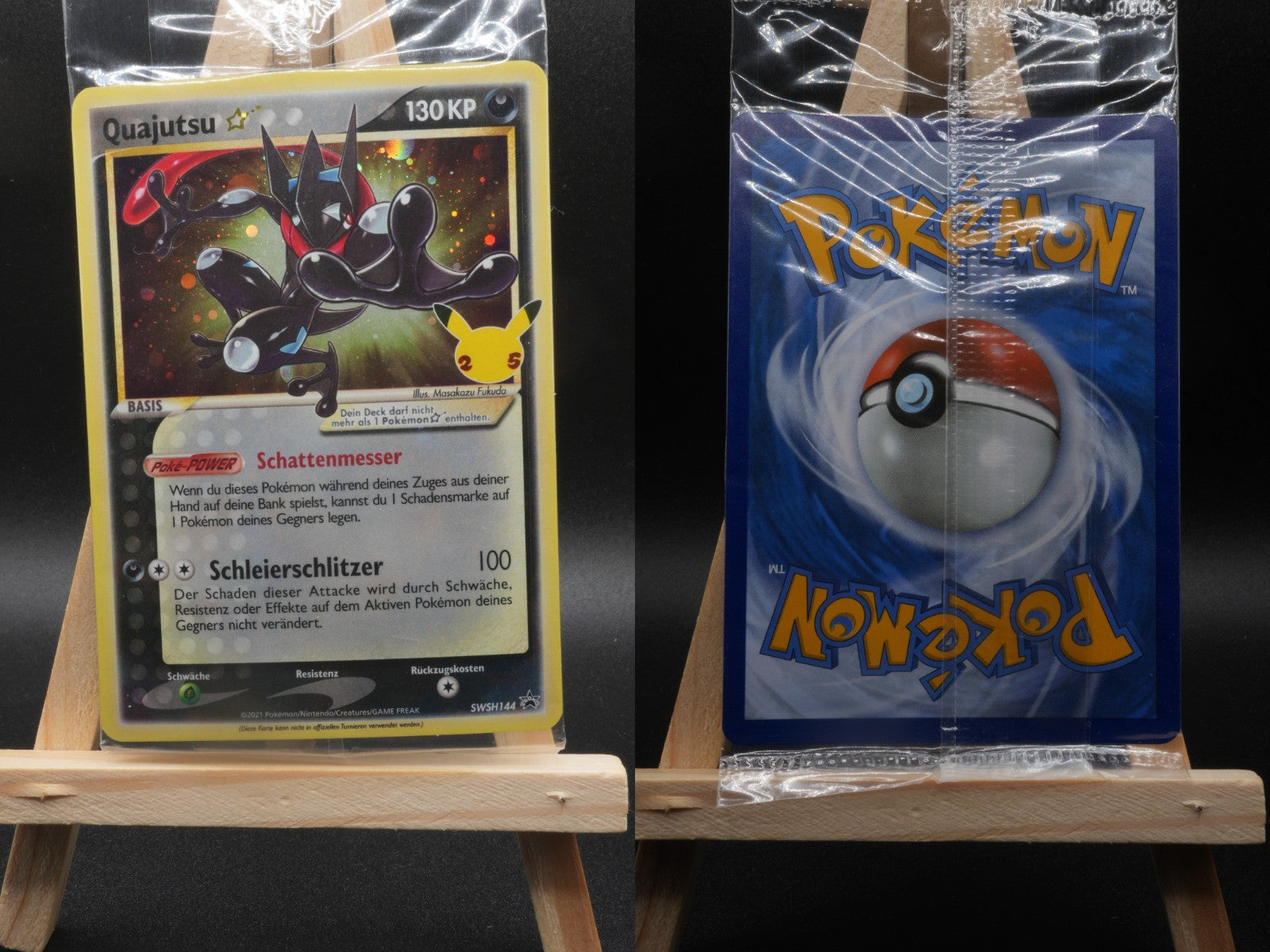 Quajutsu Gold Star SWSH 144 SWSH Black Star Promos Pokémon Karte Deutsch Near Mi
