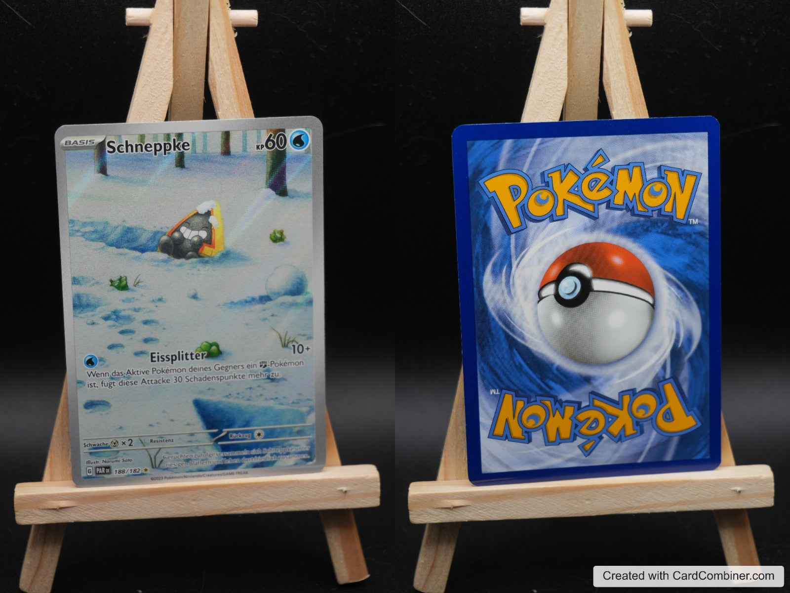 Schneppke PAR 188 Paradoxrift Pokémon Karte Deutsch Near Mint