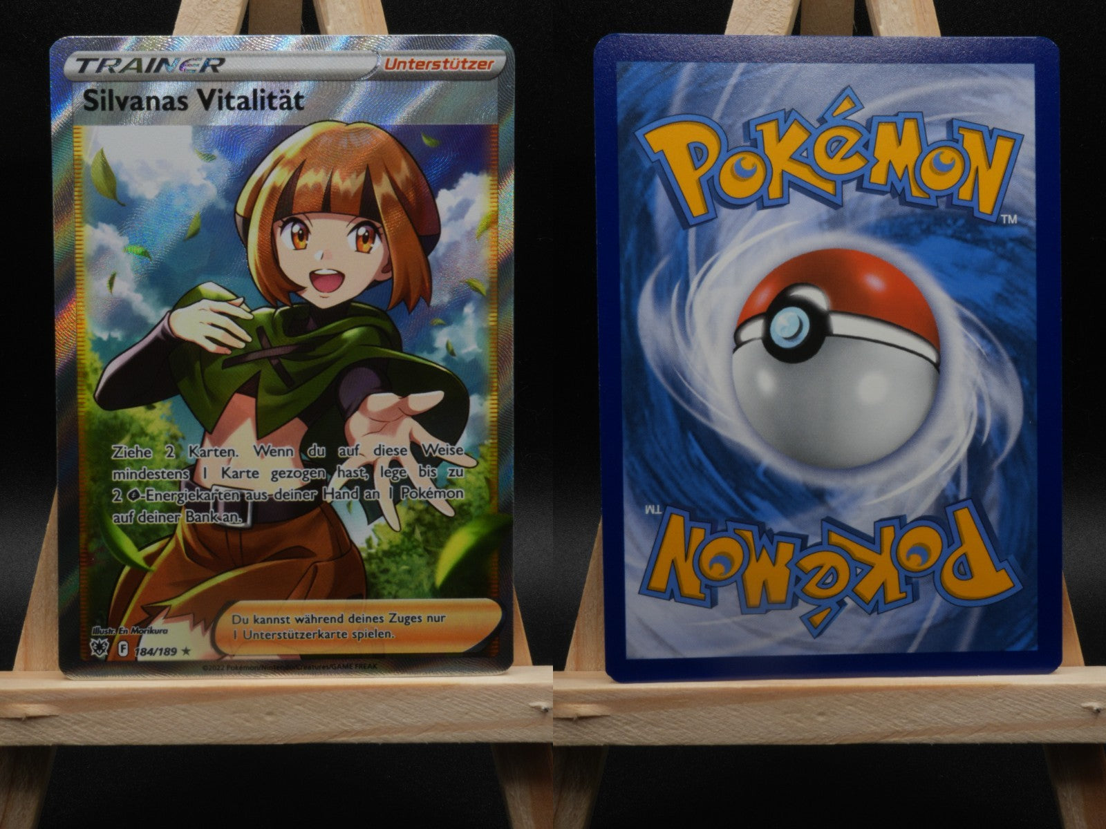 Silvanas Vitalität 184/189 Ultra Rare Astralglanz DE NM Pokémon