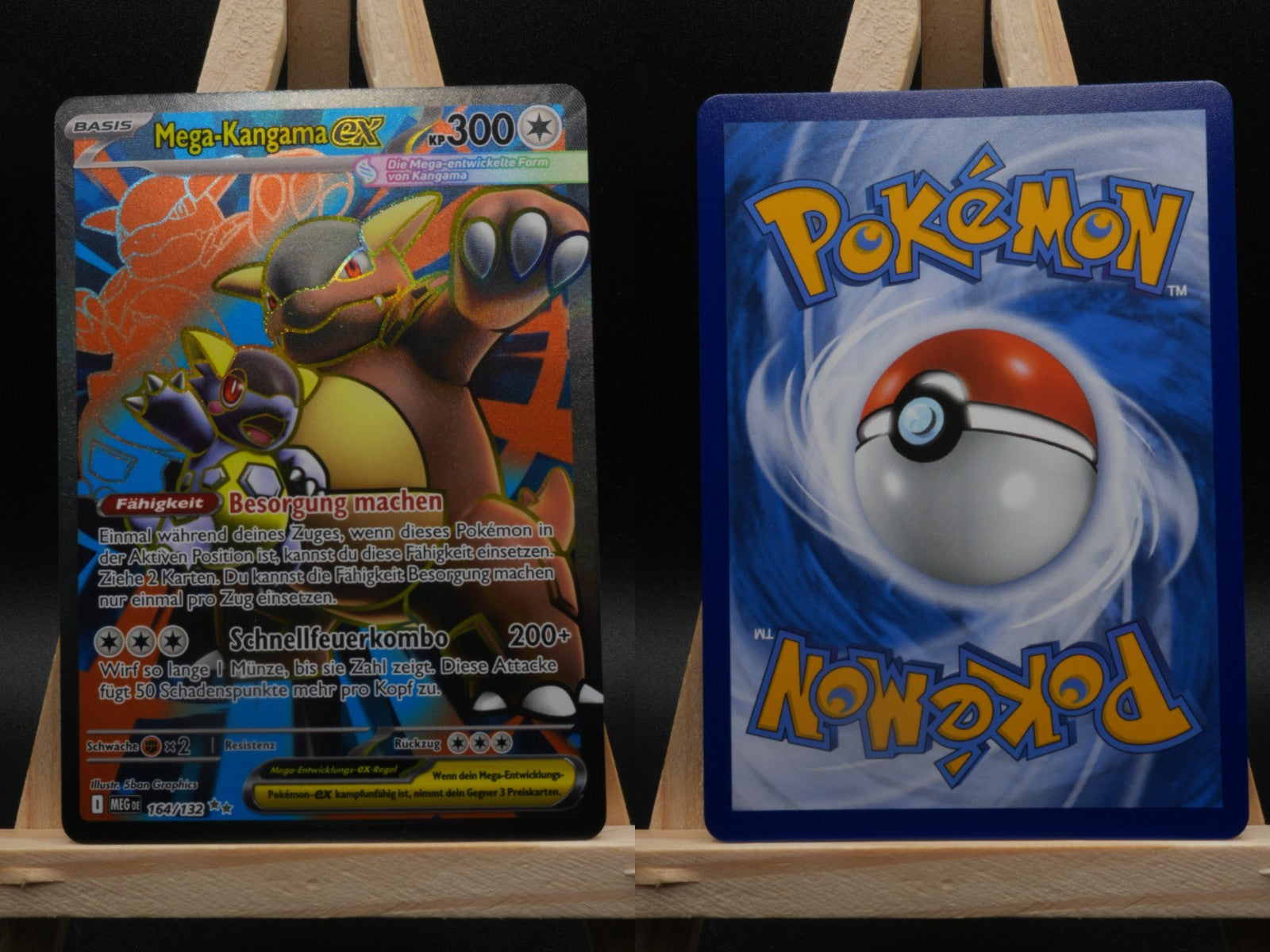 Mega Kangama ex 164/132 Ultra Rare Mega-Entwicklung DE NM Pokémon