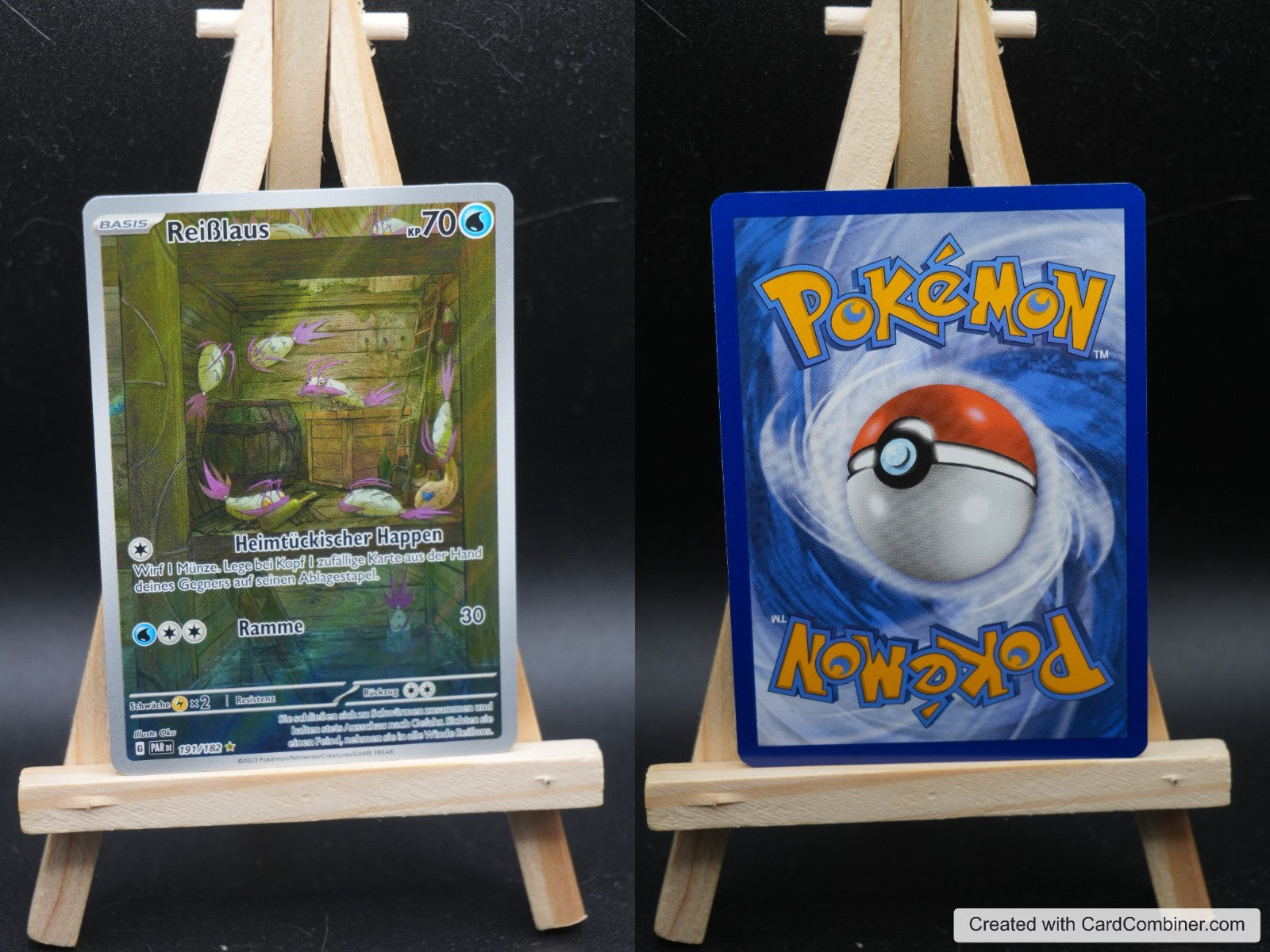 Reißlaus PAR 191 Paradoxrift Pokémon Karte Deutsch Near Mint