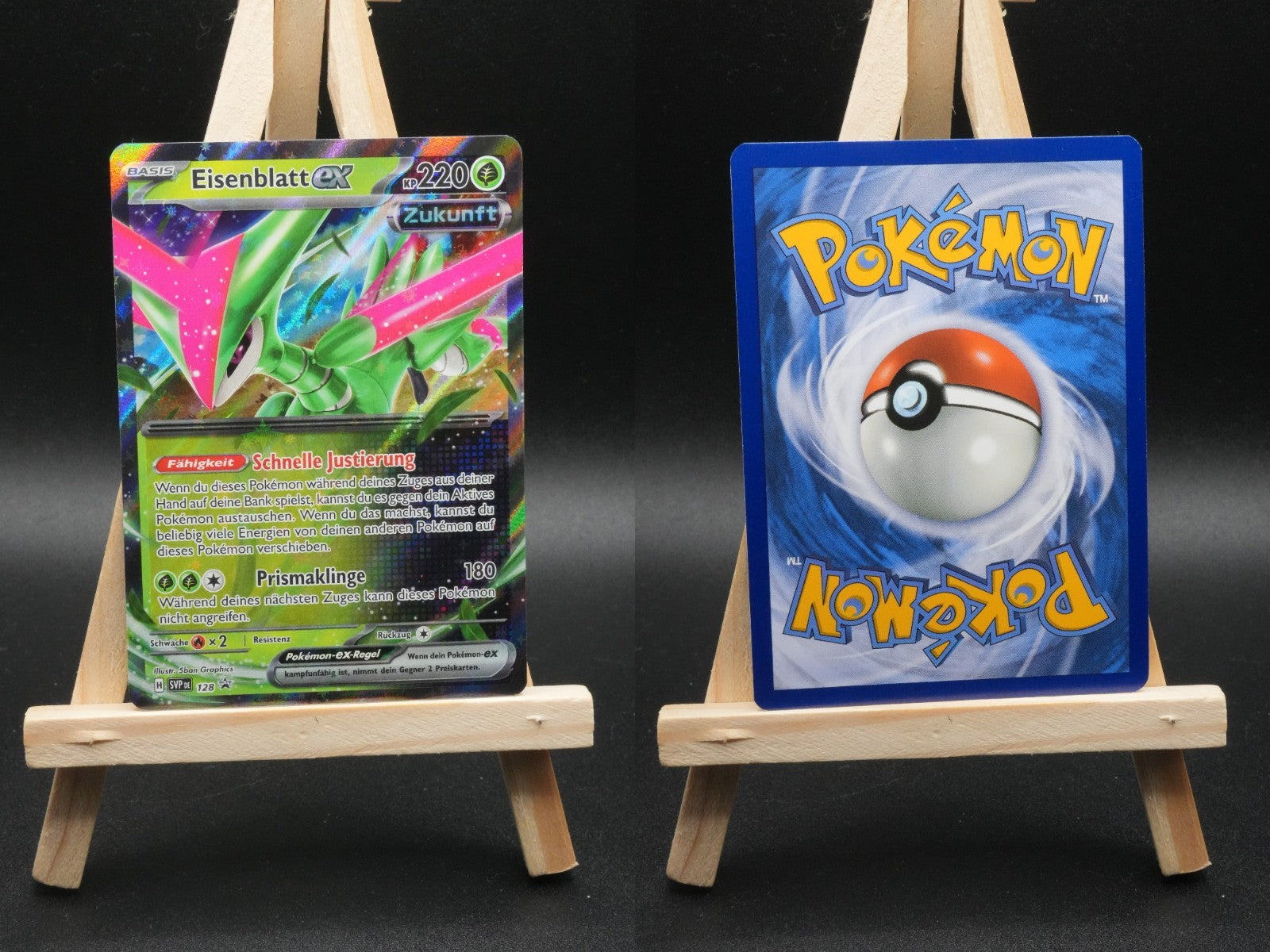 Eisenblatt ex SVP 128 SV Black Star Promos Pokémon Karte Deutsch Near Mint