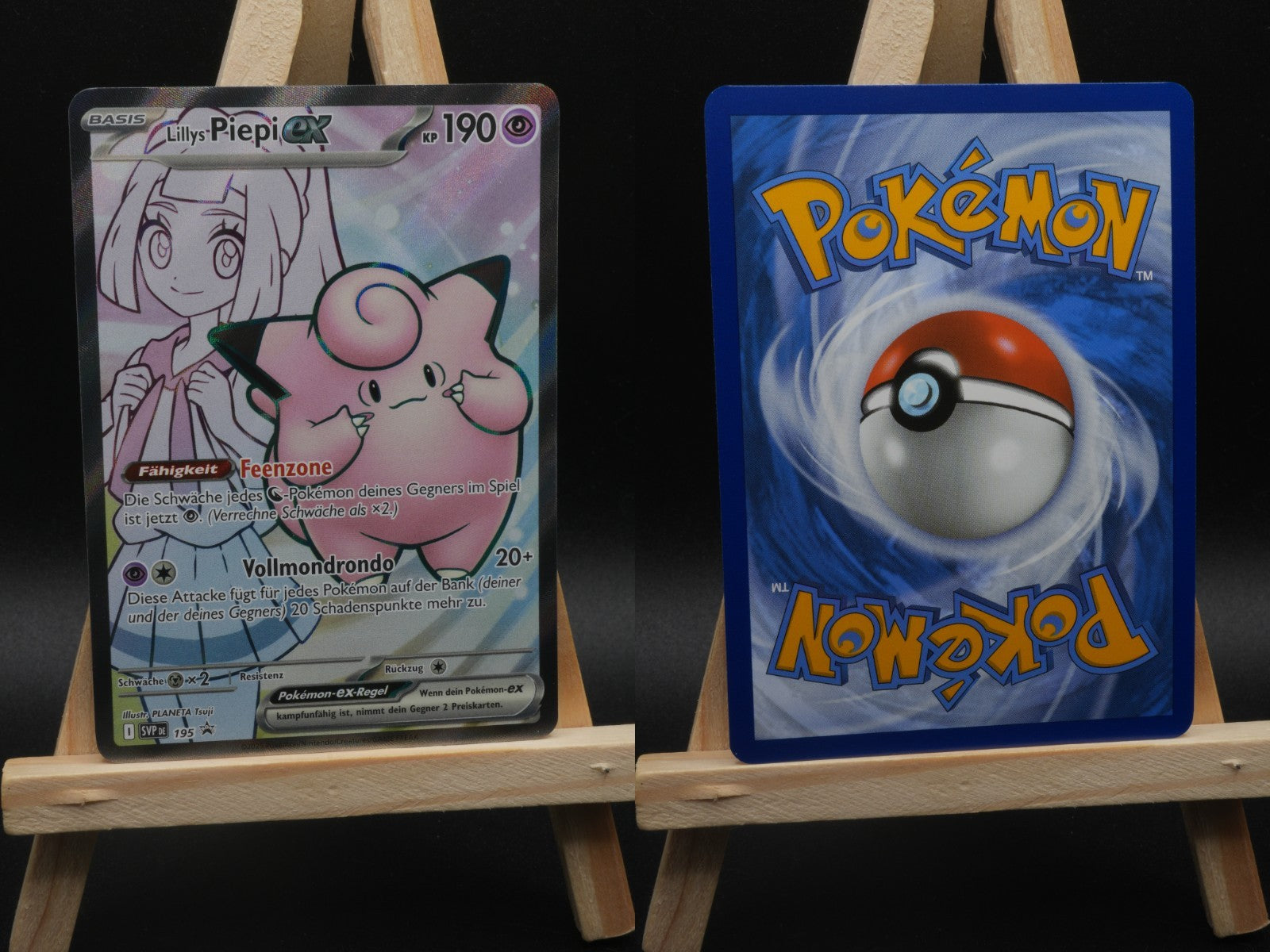 Lillys Piepi ex SVP 195 SV Black Star Promos Pokémon Karte Deutsch Near Mint