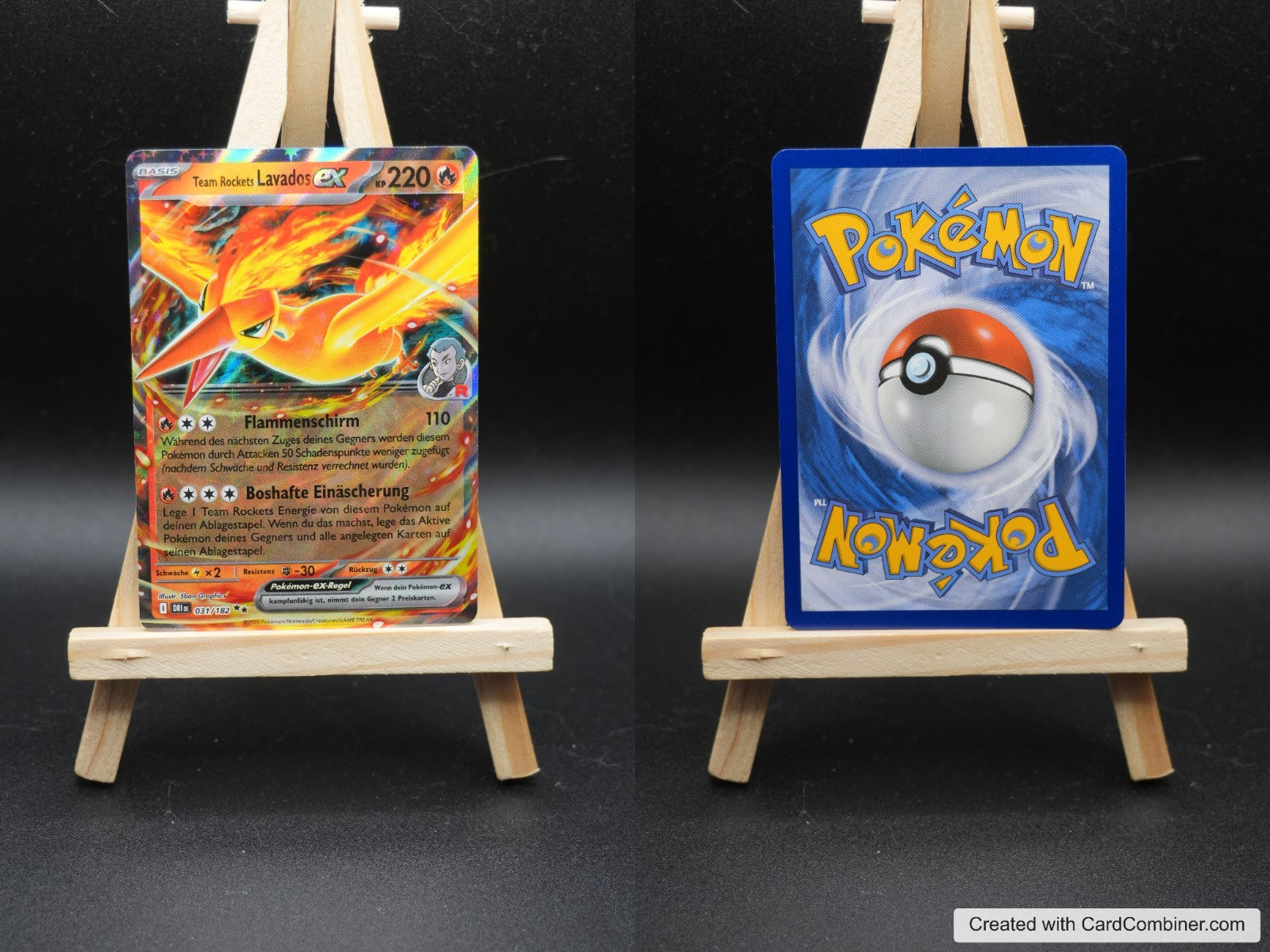 Team Rockets Lavados ex DRI 031 Ewige Rivalen Pokémon Karte Deutsch Near Mint