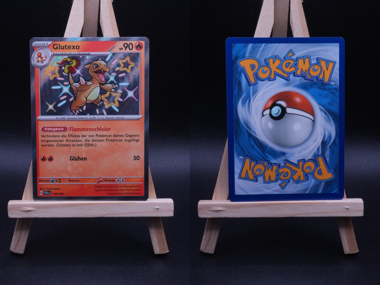 Glutexo PAF 110 Paldeas Schicksale Pokémon Karte Deutsch Near Mint