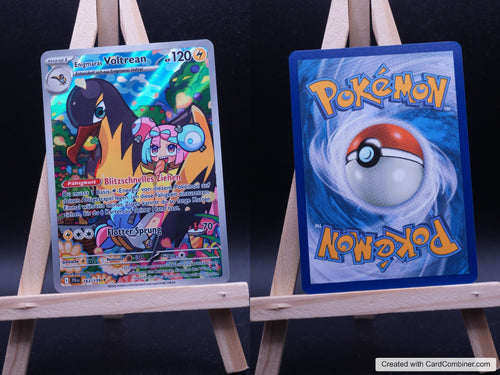 Enigmaras Voltrean JTG 163 Reisegefährten Pokémon Karte Deutsch Near Mint