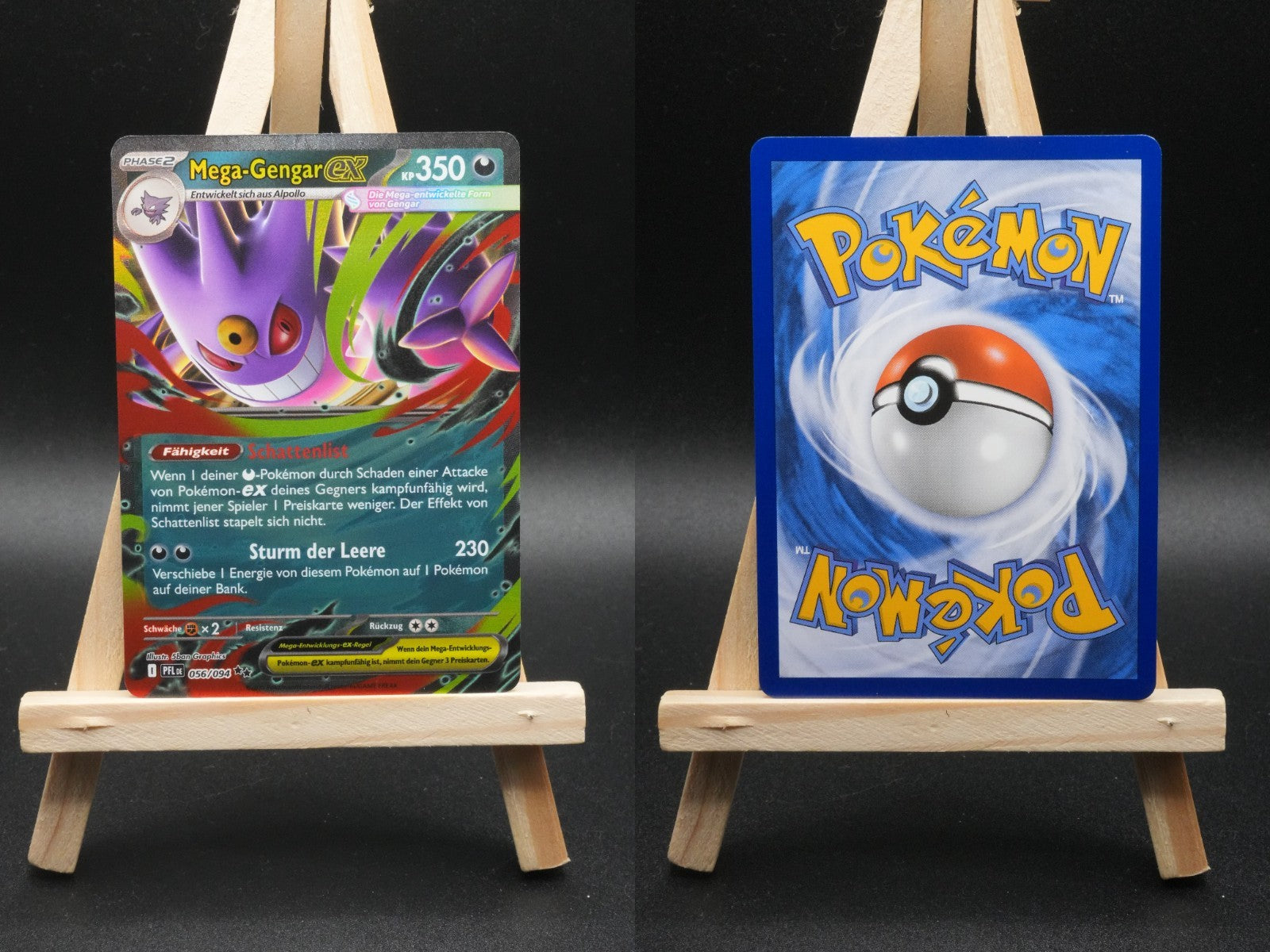 Mega Gengar ex PFL 056 Fatale Flammen Pokémon Karte Deutsch Near Mint