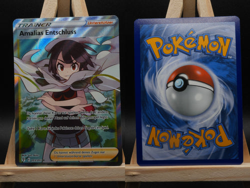 Amalias Entschluss 203/203 Ultra Rare Drachenwandel DE NM Pokémon