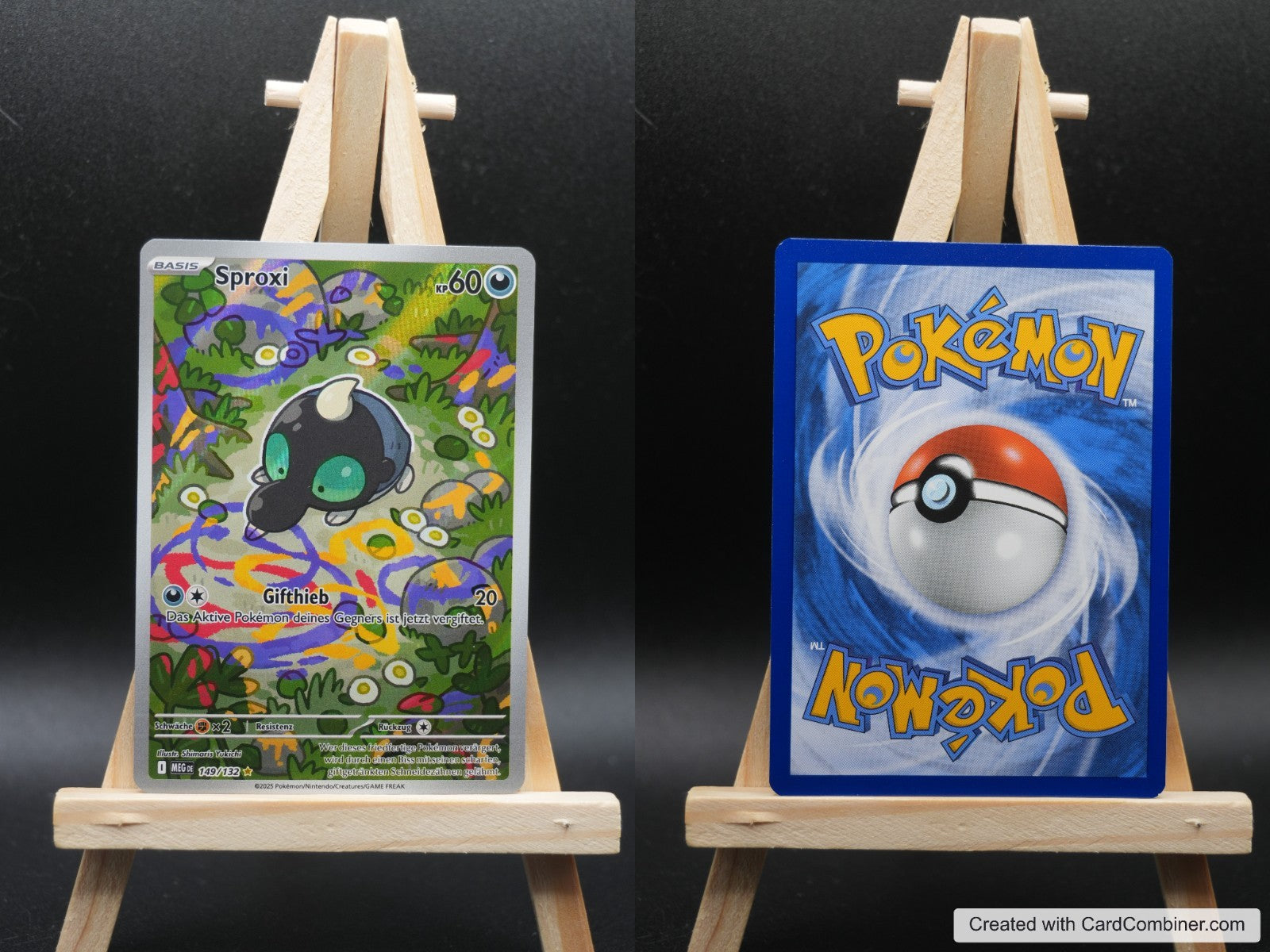 Sproxi MEG 149 Mega-Entwicklung Pokémon Karte Deutsch Near Mint
