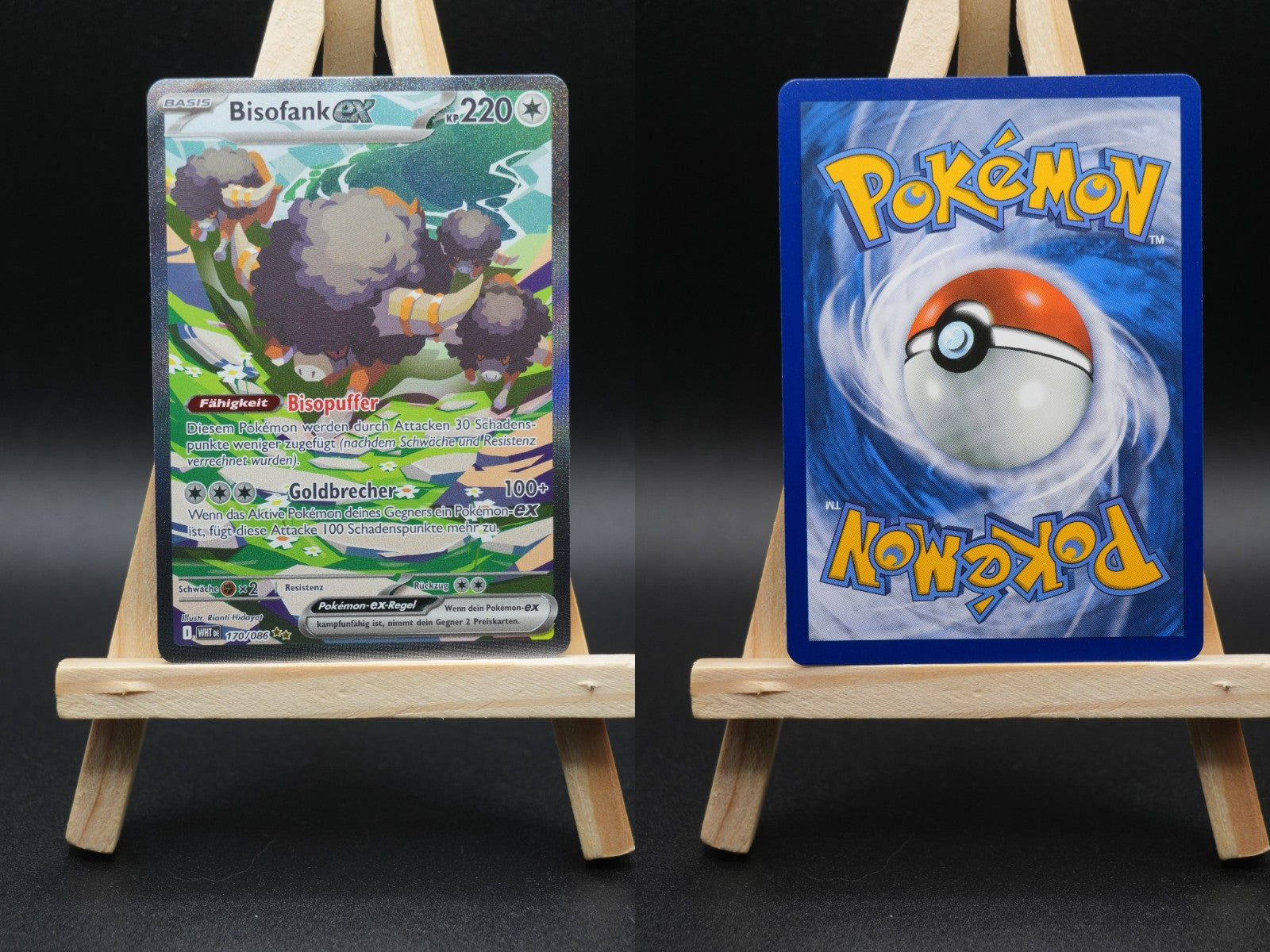 Bisofank 170/086 Special Illustration Rare Weiße Flammen DE NM Pokémon