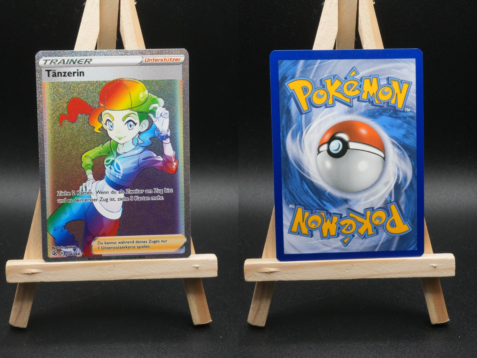 Tänzerin FST 274 Fusionsangriff Pokémon Karte Deutsch Near Mint