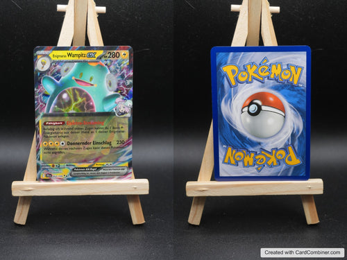 Enigmaras Wampitz ex JTG 053 Reisegefährten Pokémon Karte Deutsch Near Mint