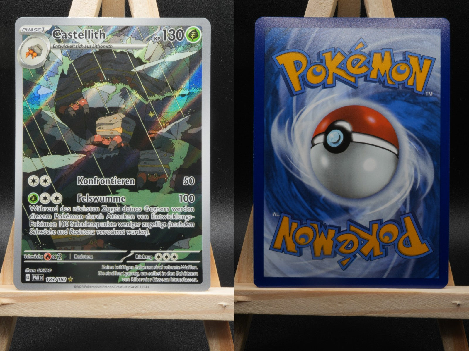 Castellith PAR 183 Paradoxrift Pokémon Karte Deutsch Near Mint