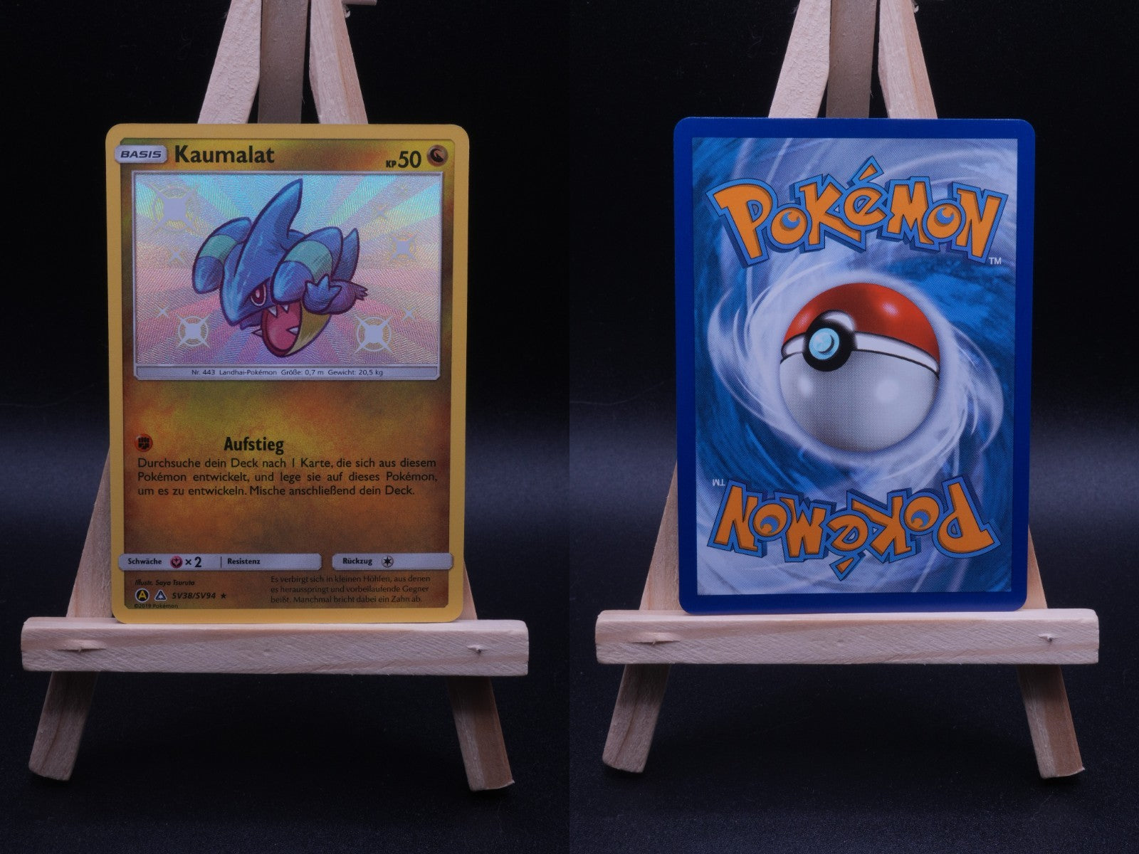 Kaumalat HIF SV38 Verborgenes Schicksal Pokémon Karte Deutsch Near Mint