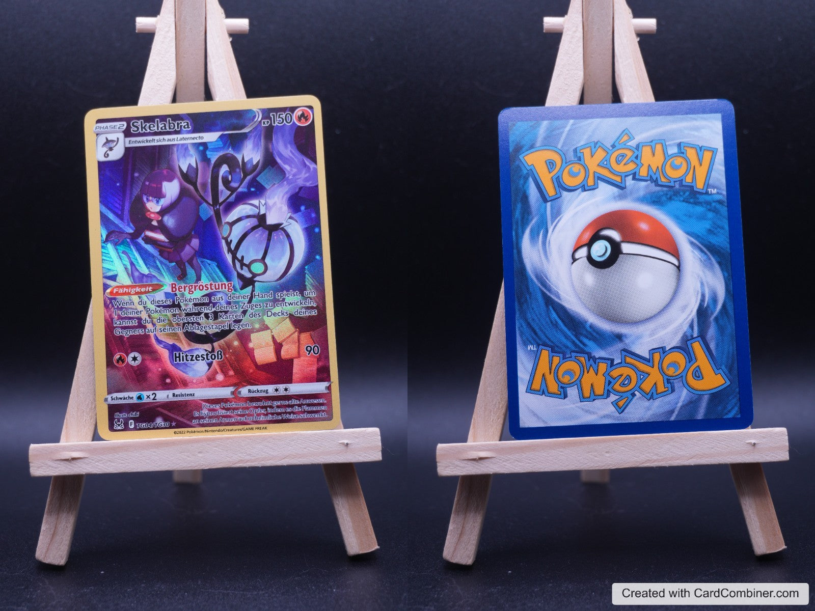 Skelabra LOR TG04 Verlorener Ursprung Pokémon Karte Deutsch Near Mint