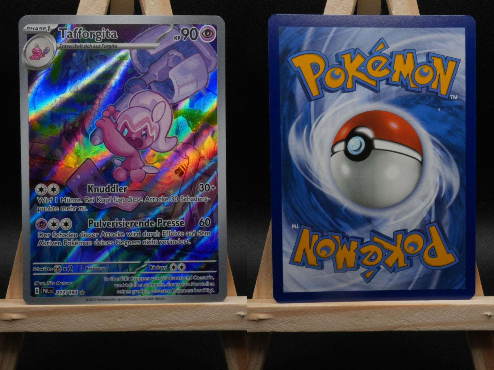 Tafforgita 217/193 Illustration Rare Entwicklungen in Paldea DE NM Pokémon