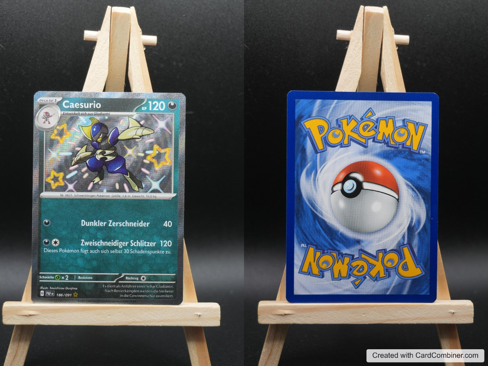 Caesurio PAF 186 Paldeas Schicksale Pokémon Karte Deutsch Near Mint