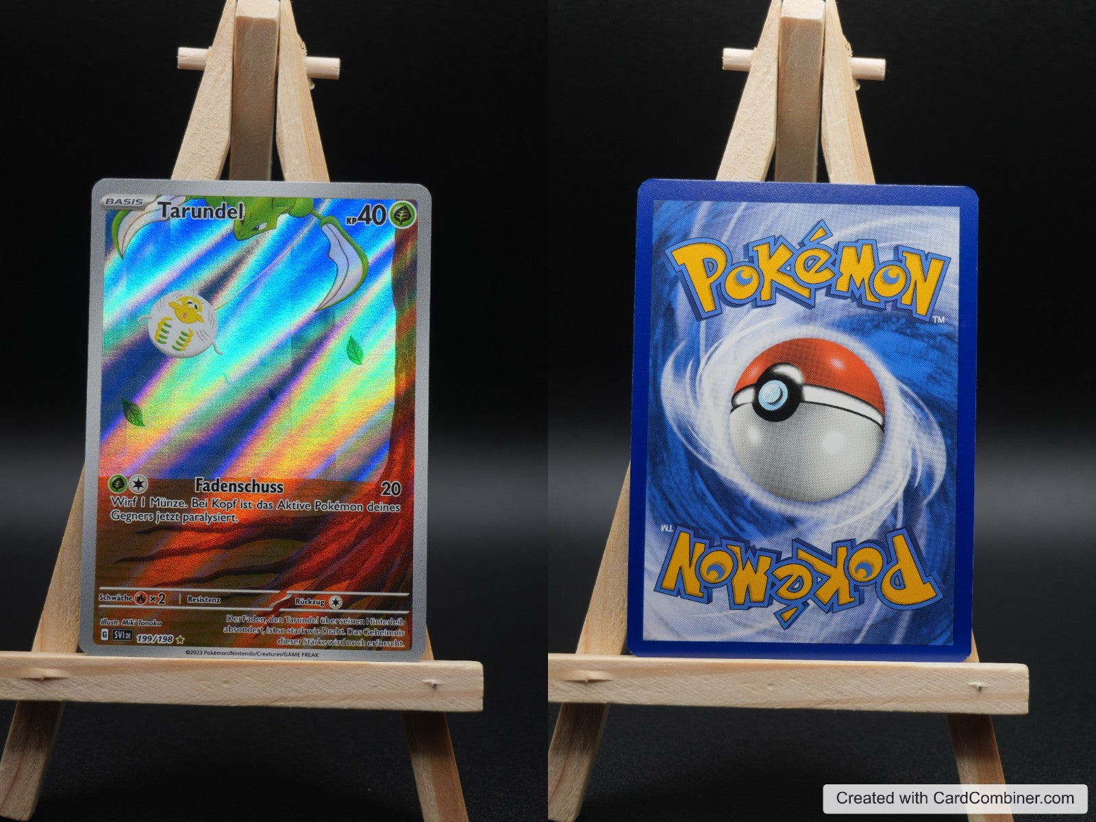 Tarundel SVI 199 Karmesin und Purpur Pokémon Karte Deutsch Near Mint