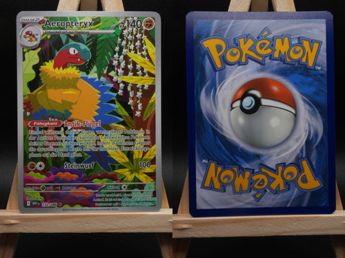 Aeropteryx 132/086 Illustration Rare Weiße Flammen DE NM Pokémon
