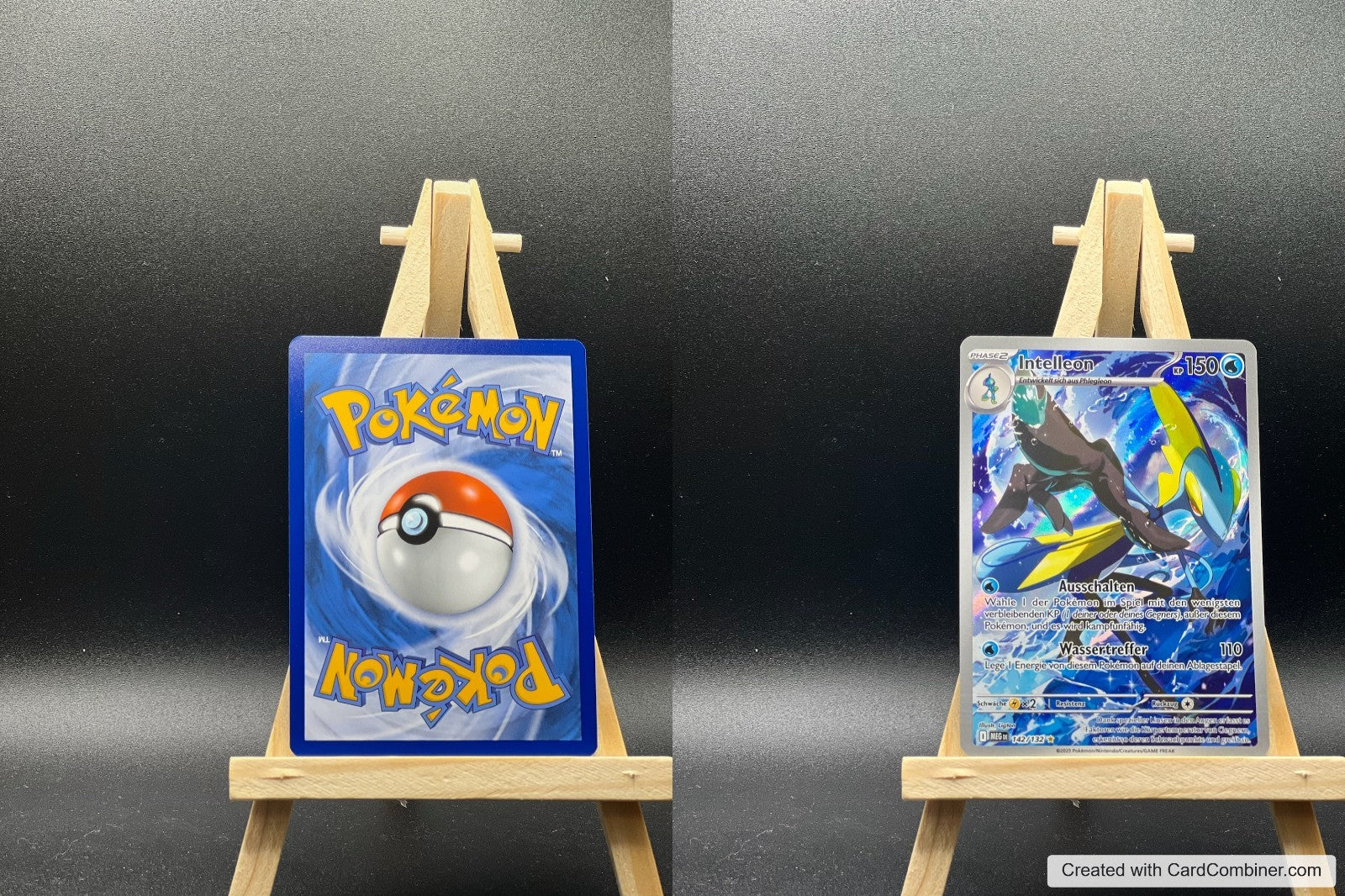 Intelleon MEG 142 Mega-Entwicklung Pokémon Karte Deutsch Near Mint