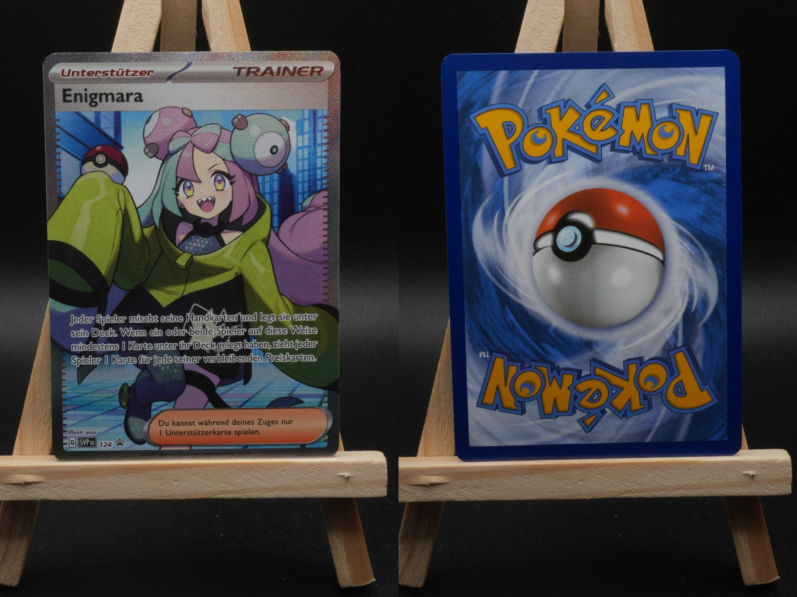 Enigmara SVP 124 SV Black Star Promos Pokémon Karte Deutsch Near Mint