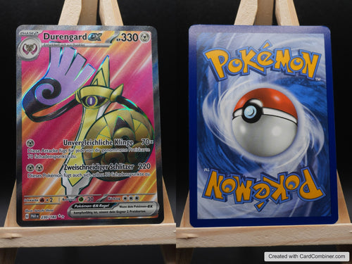 Durengard ex PAR 230 Paradoxrift Pokémon Karte Deutsch Near Mint