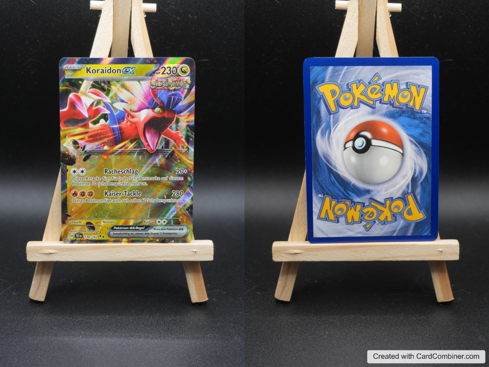 Koraidon ex TEF 120 Gewalten der Zeit Pokémon Karte Deutsch Near Mint