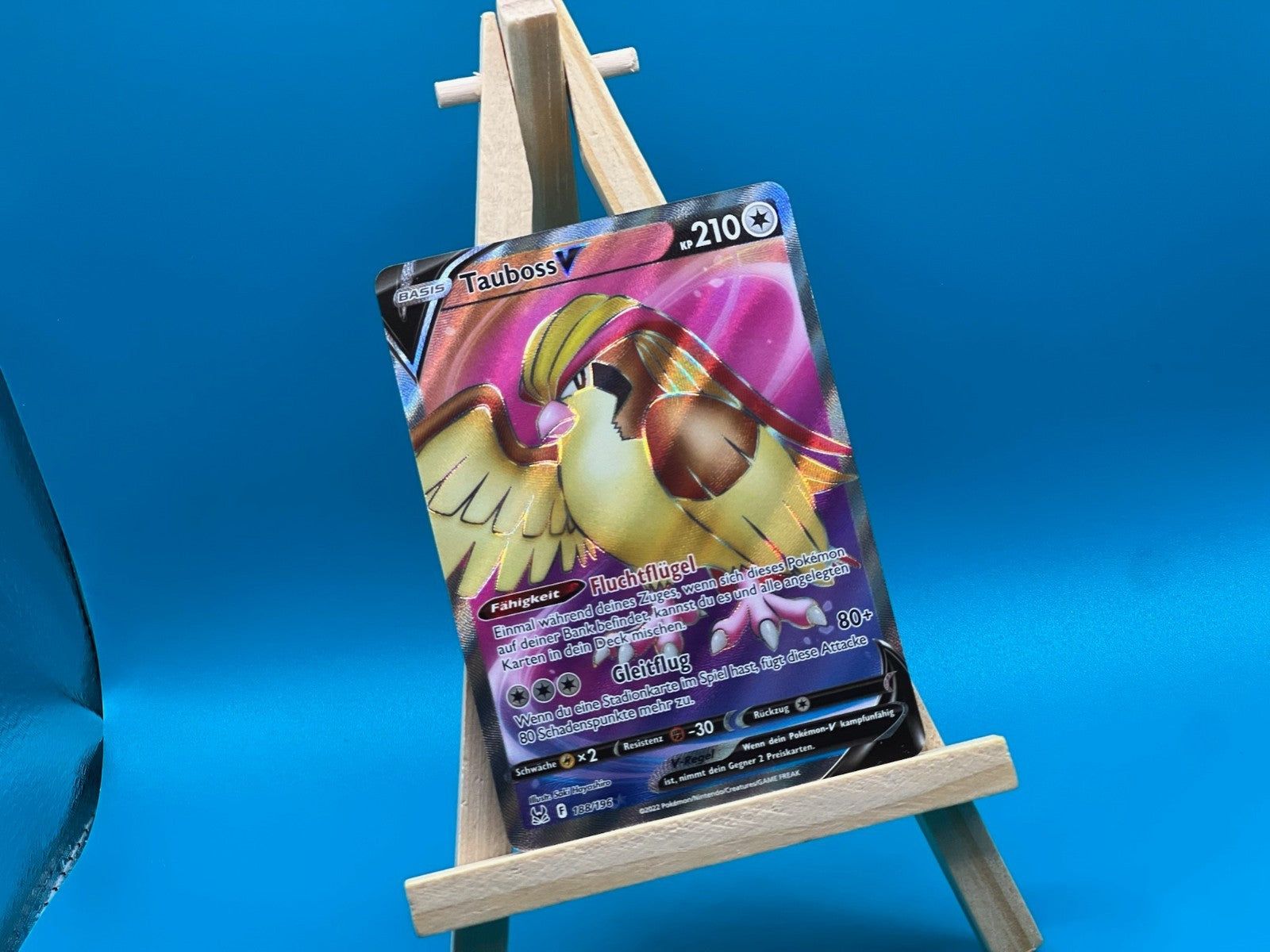Tauboss V LOR 188 Verlorener Ursprung Pokémon Karte Deutsch Near Mint