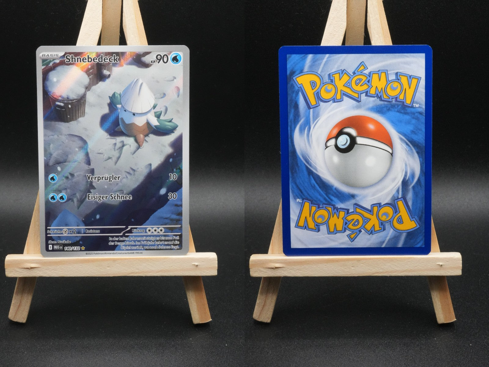 Shnebedeck MEG 140 Mega-Entwicklung Pokémon Karte Deutsch Near Mint