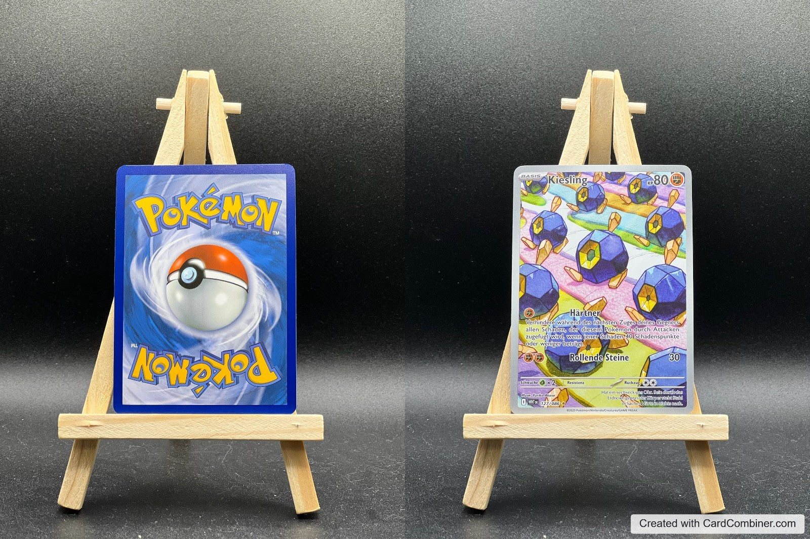 Kiesling WHT 127 Weiße Flammen Pokémon Karte Deutsch Near Mint