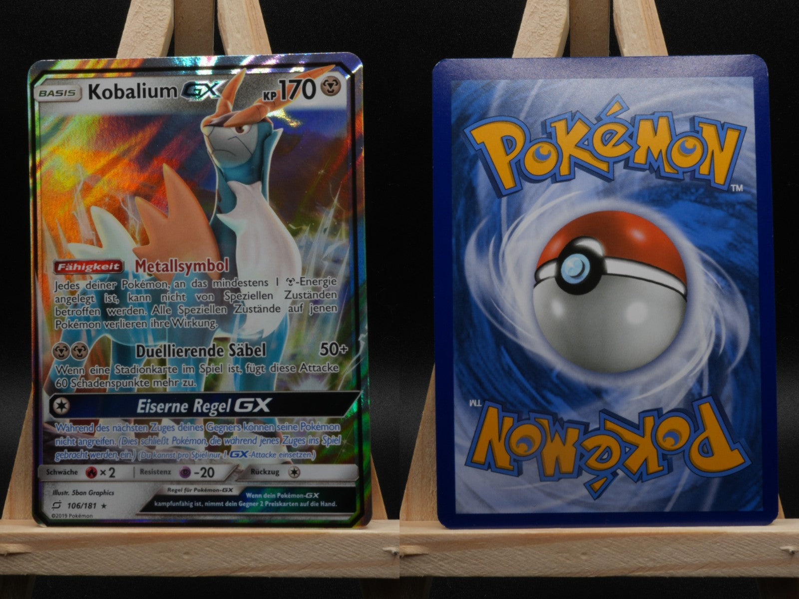 Kobalium GX 106/181 Ultra Rare Team Up DE NM Pokémon